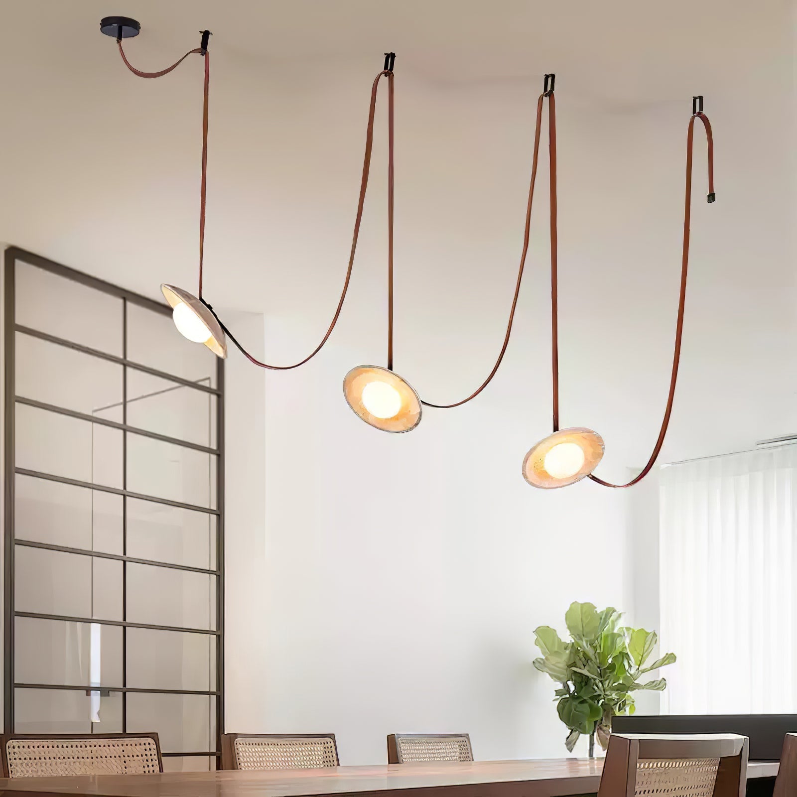 Ulsoryra Organic Travertine Pendant Light Cluster - Blowlighting
