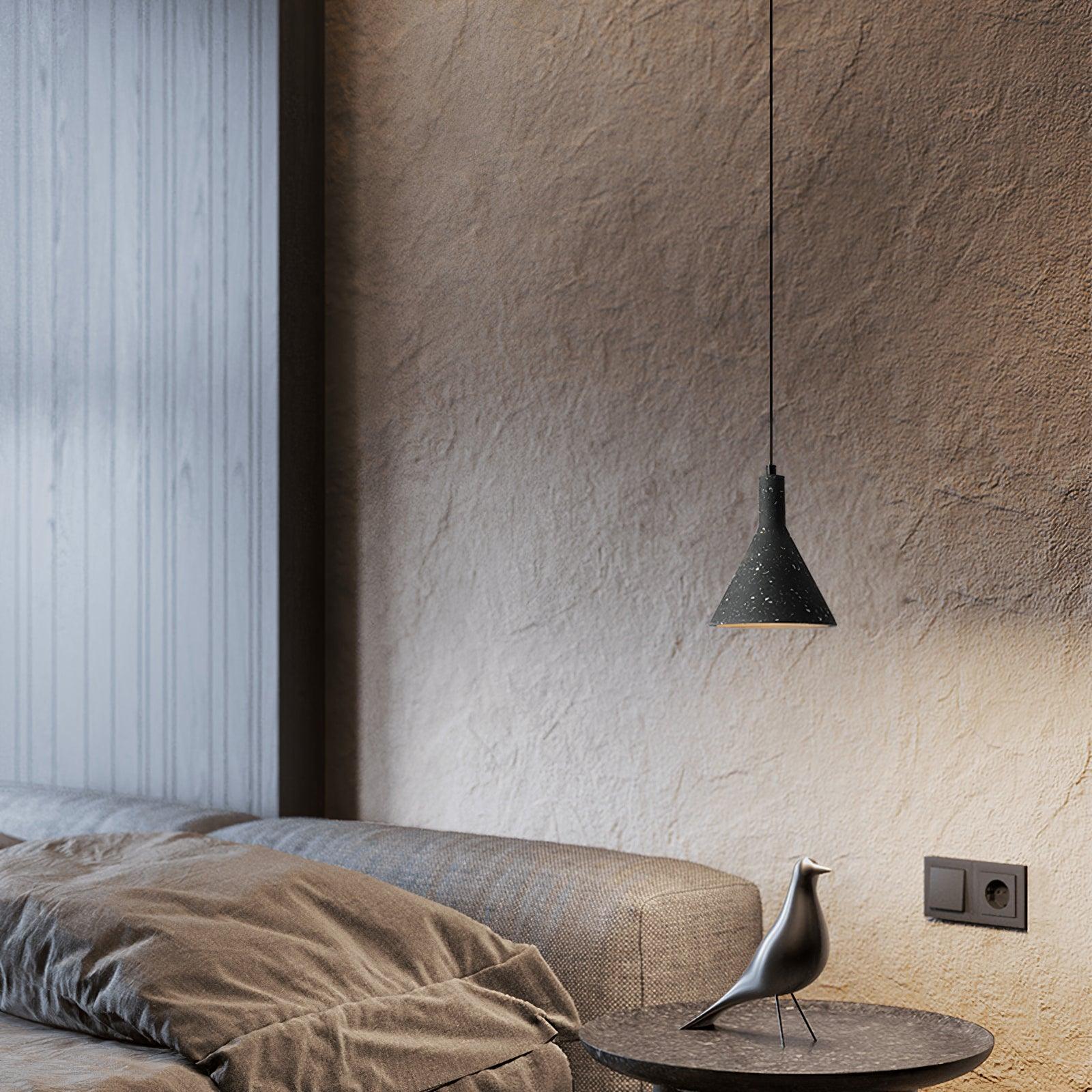 Aurshaor Minimalist Concrete Pendant Light - Blowlighting