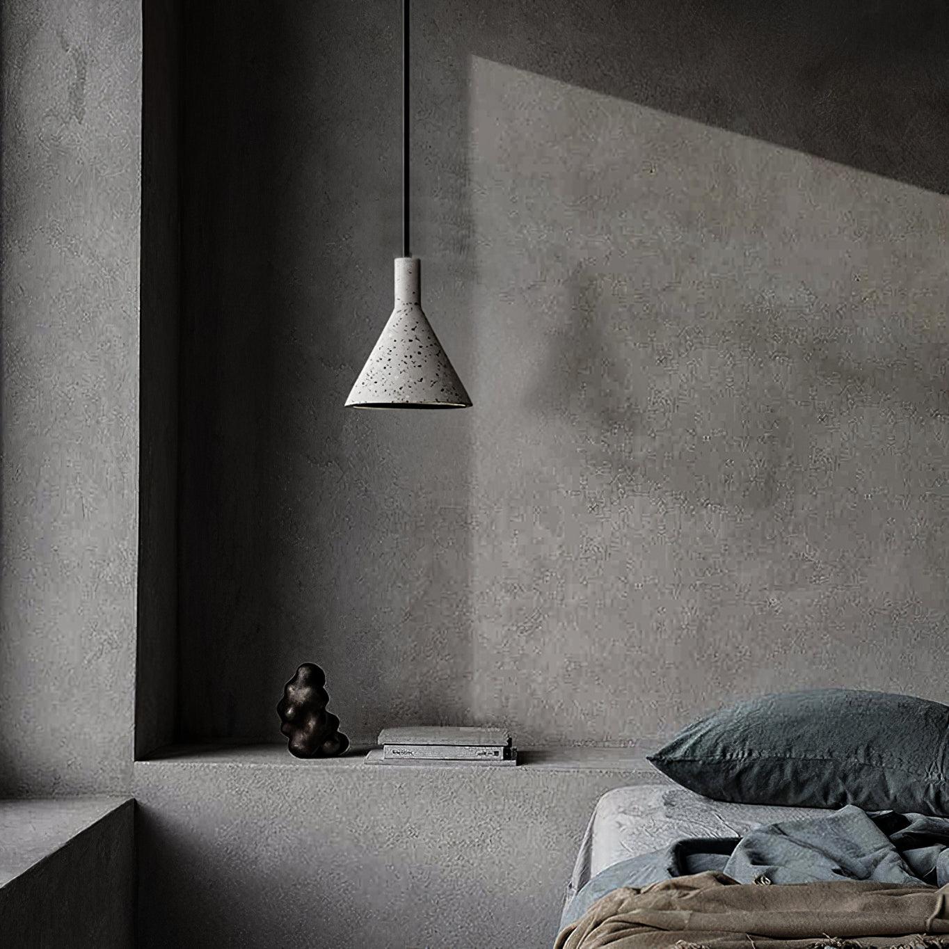 Aurshaor Minimalist Concrete Pendant Light - Blowlighting