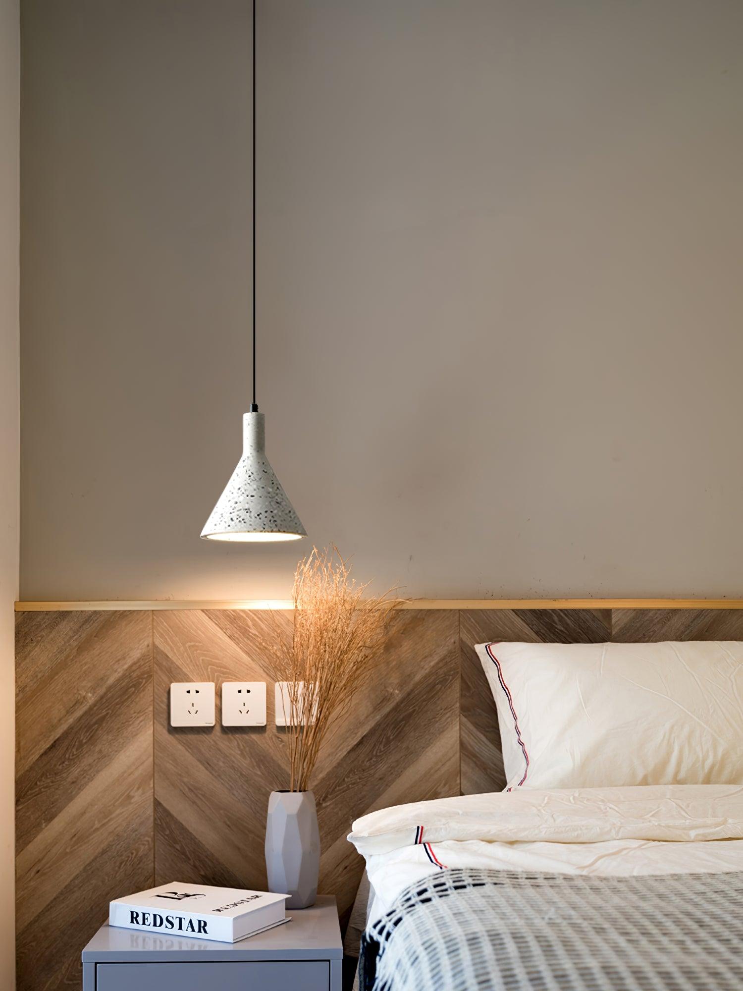 Aurshaor Minimalist Concrete Pendant Light - Blowlighting