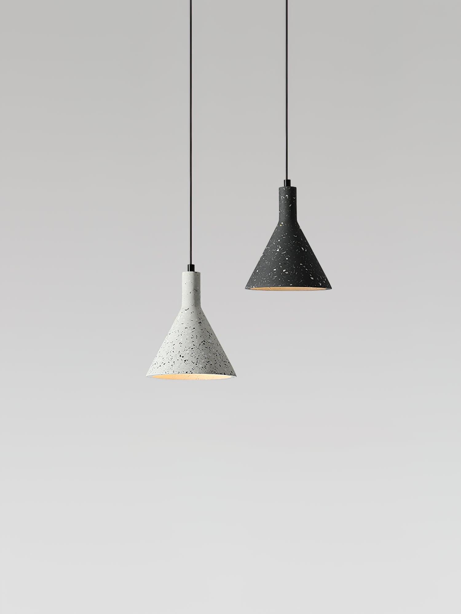 Aurshaor Minimalist Concrete Pendant Light - Blowlighting