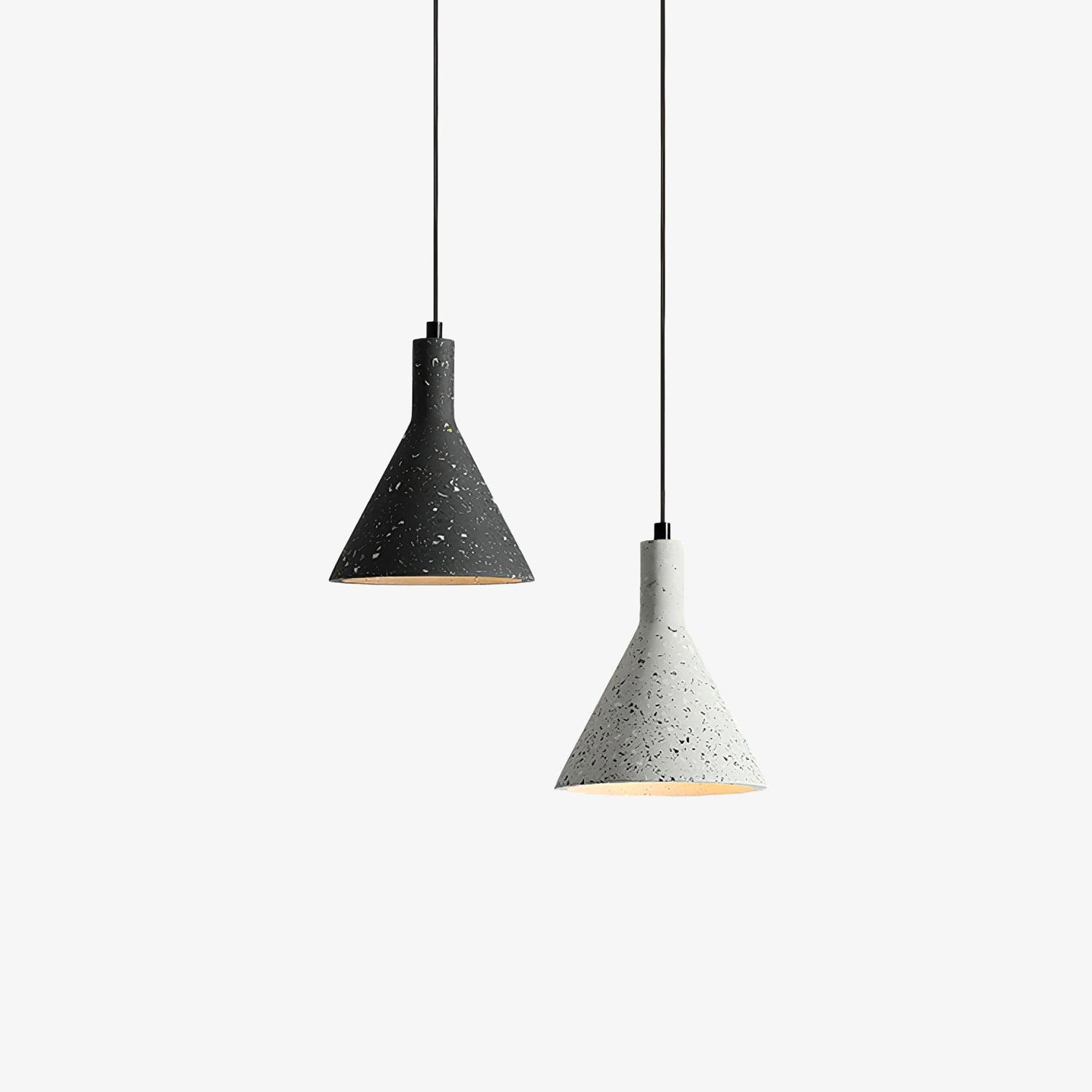 Aurshaor Minimalist Concrete Pendant Light - Blowlighting