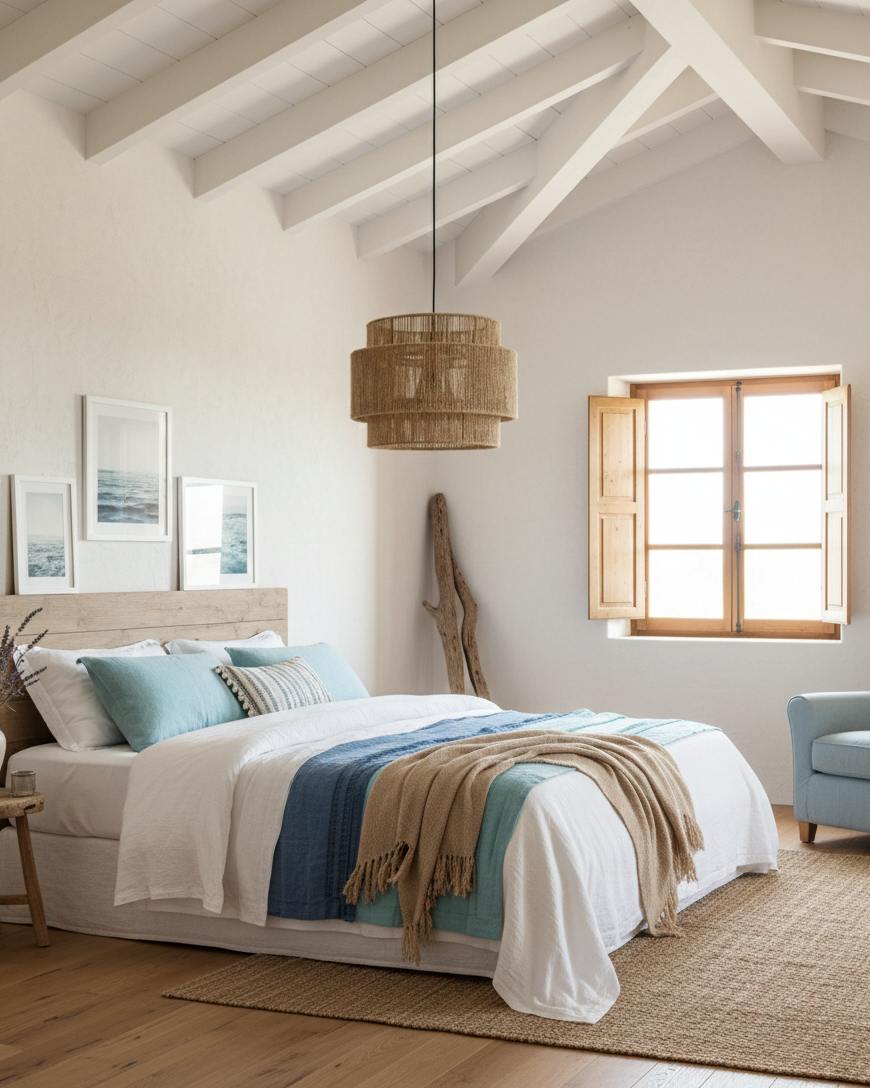 Woven Earthy Hemp Rope Pendant Lamp