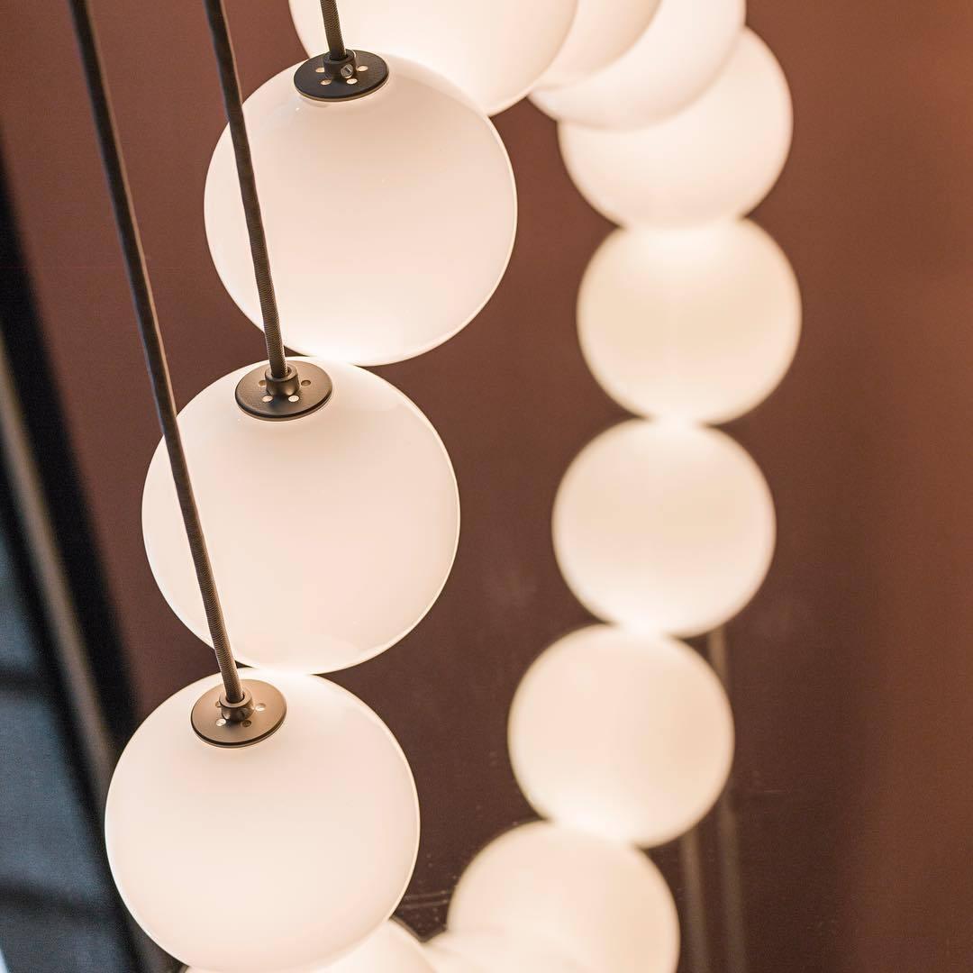 Orbion Black Pendant Lamp - Blowlighting