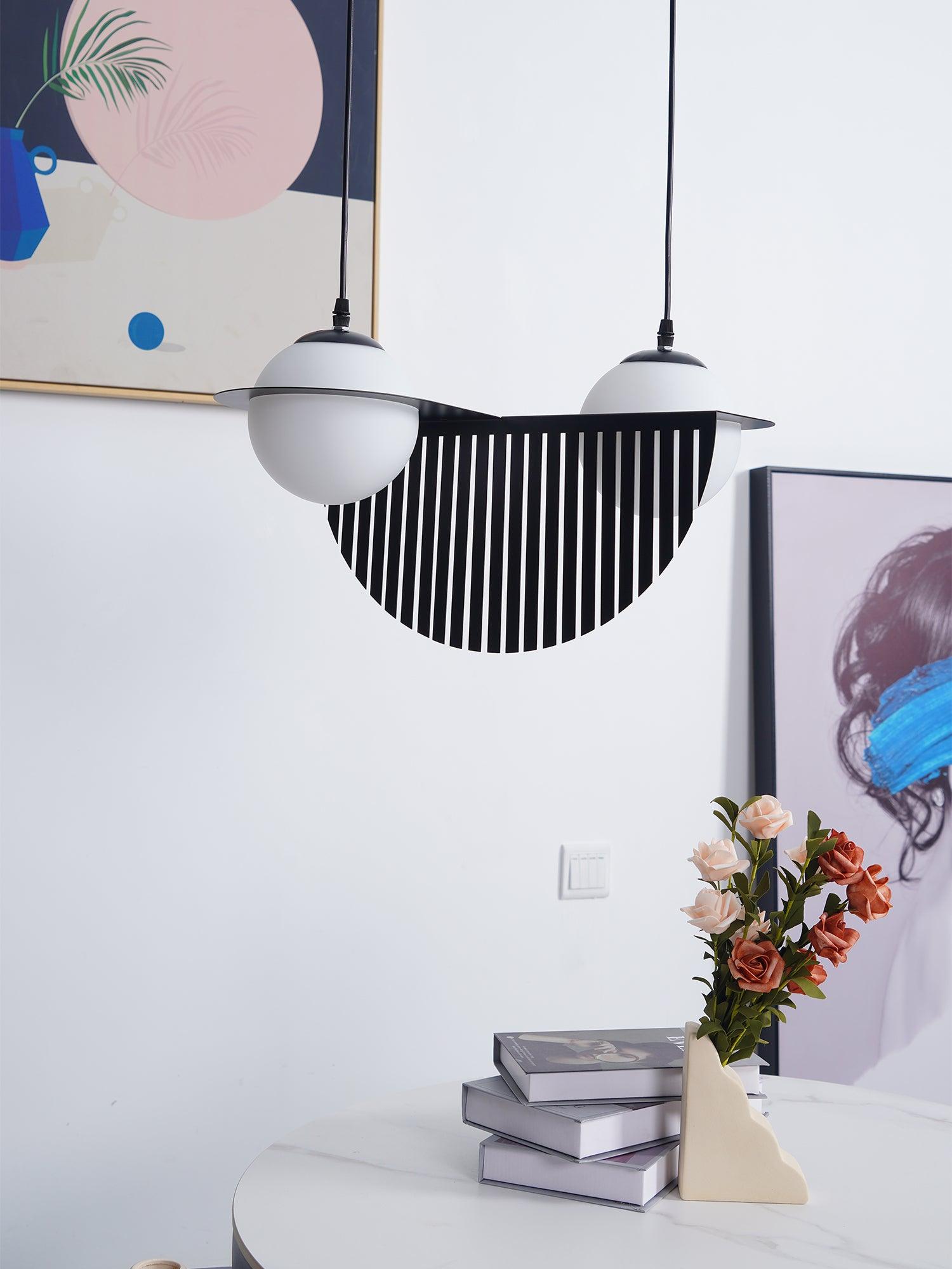 Orbion Black Pendant Lamp - Blowlighting