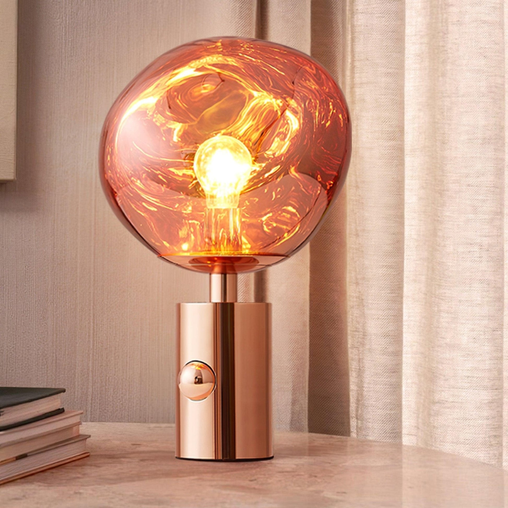 Lava Table Lamp - Blowlighting