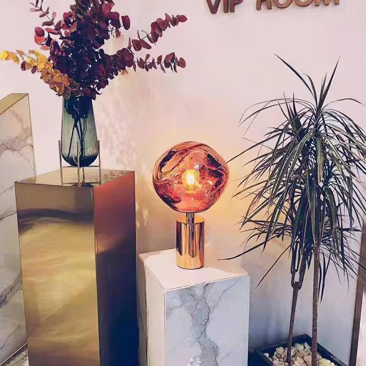 Lava Table Lamp - Blowlighting