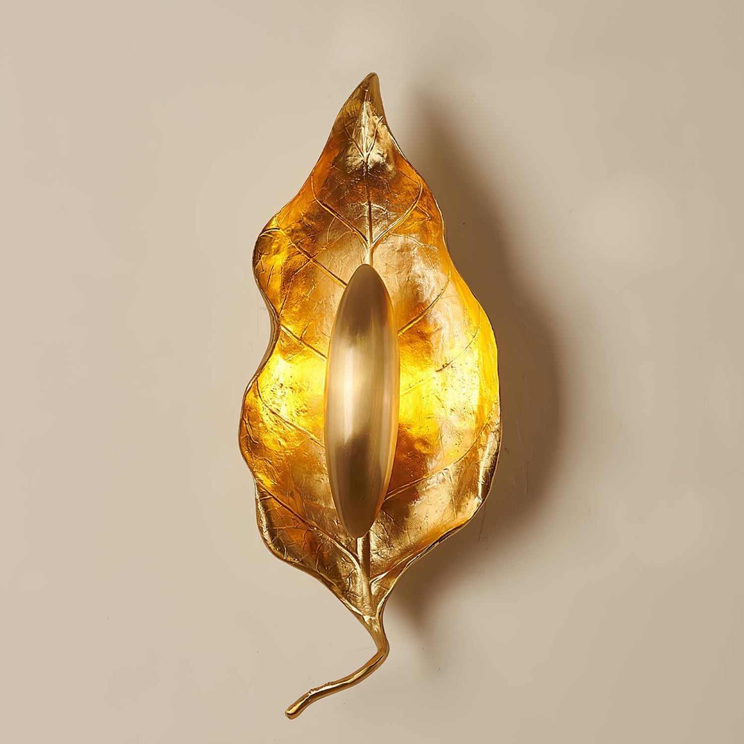 Leaf Brass Wall Lamp - Blowlighting