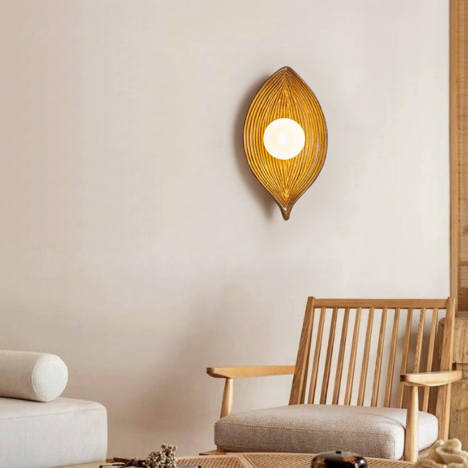 Leaf Canoe Wall Sconce - Blowlighting