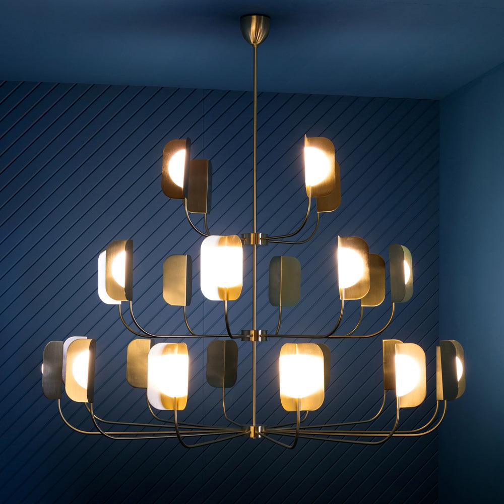 LEAF Chandelier - Blowlighting