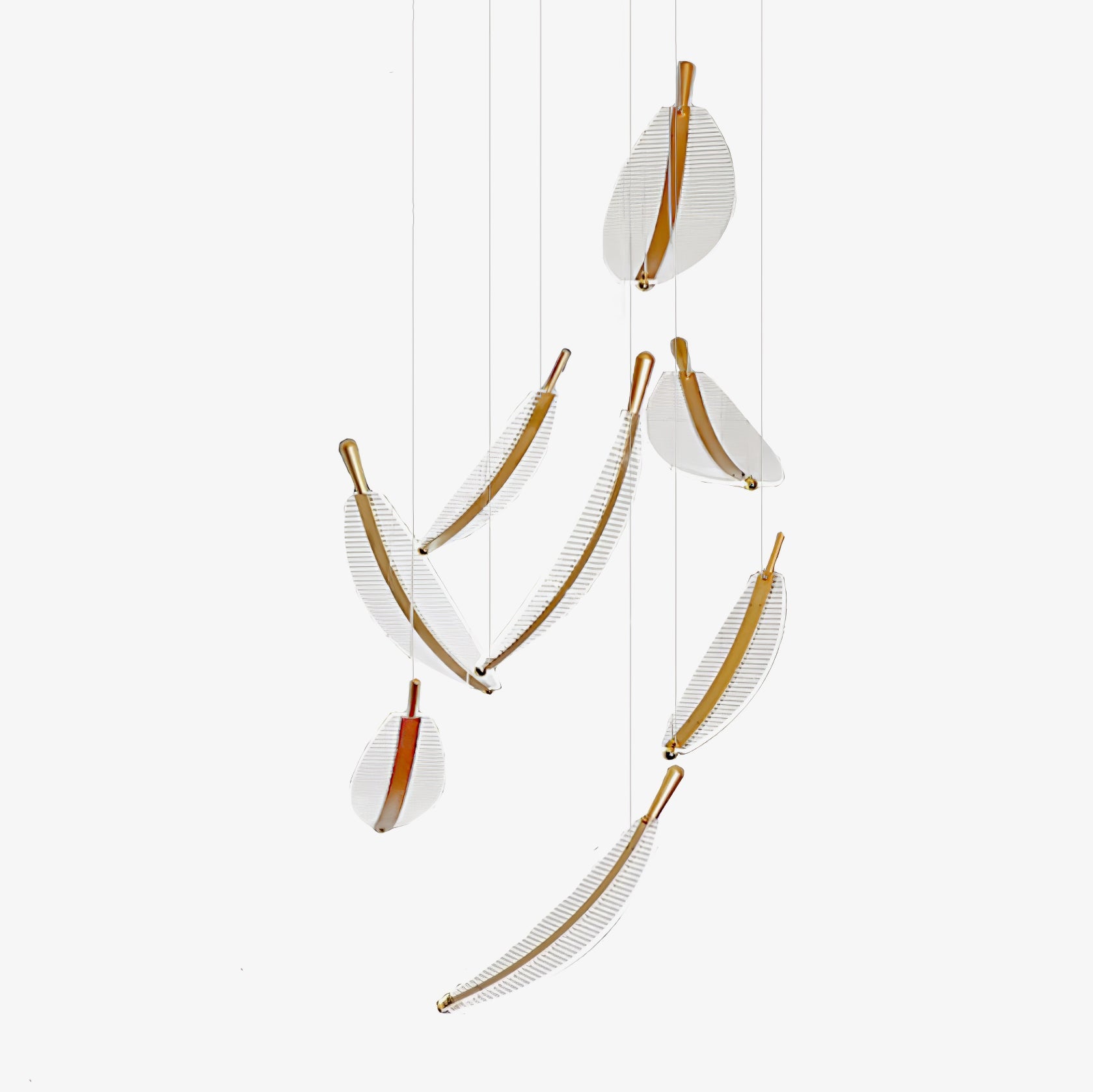 Leaf LED Chandelier - Blowlighting
