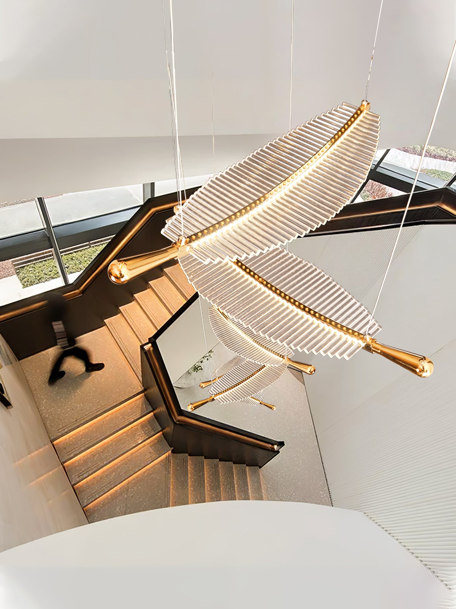 Leaf LED Chandelier - Blowlighting