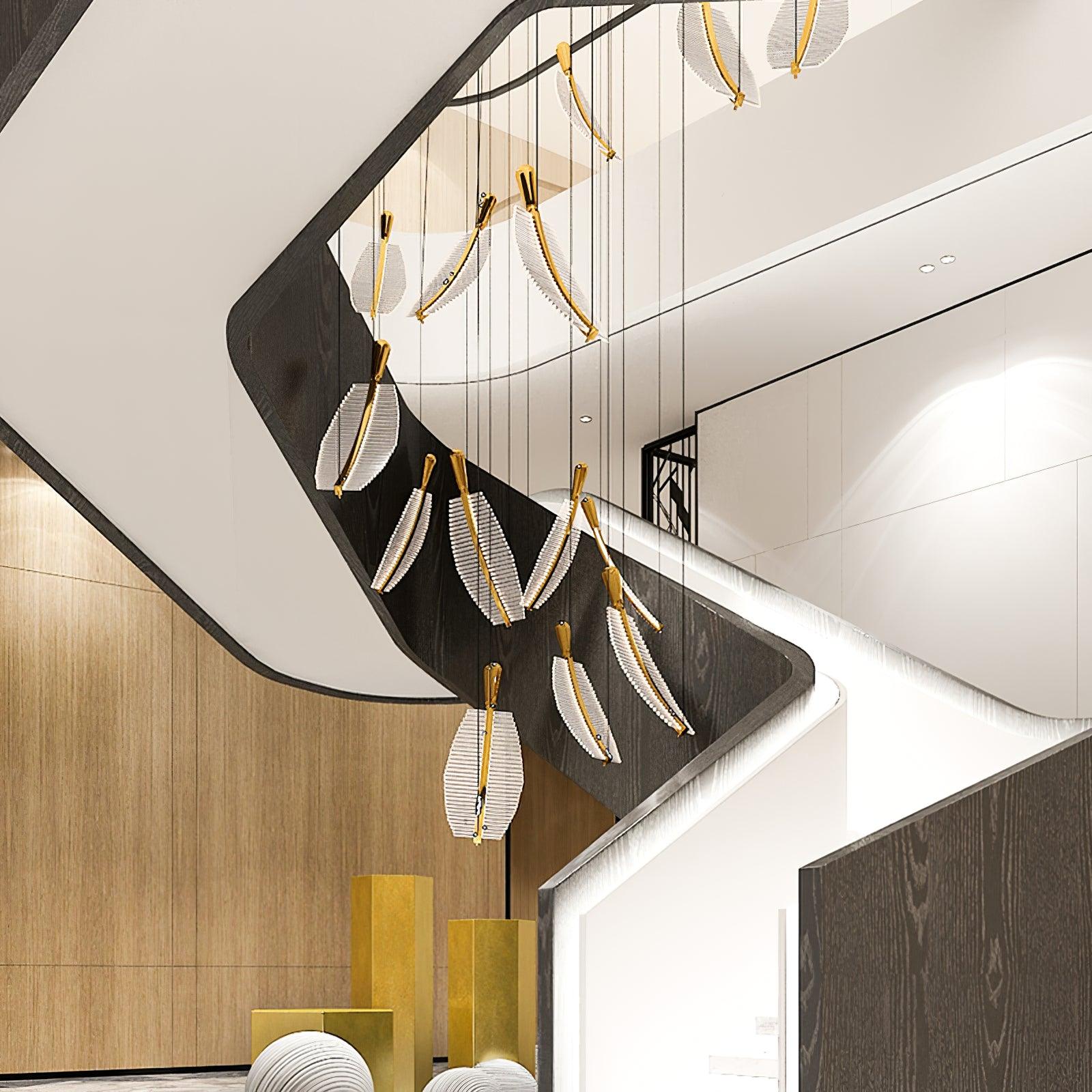 Leaf LED Chandelier - Blowlighting