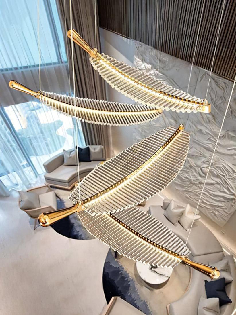 Leaf LED Chandelier - Blowlighting
