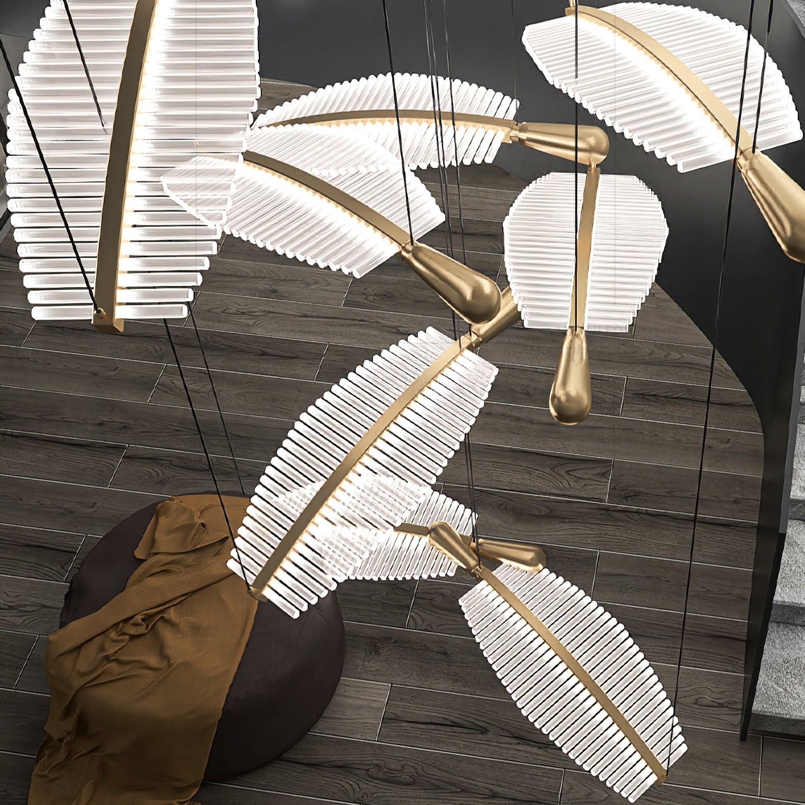 Leaf LED Chandelier - Blowlighting