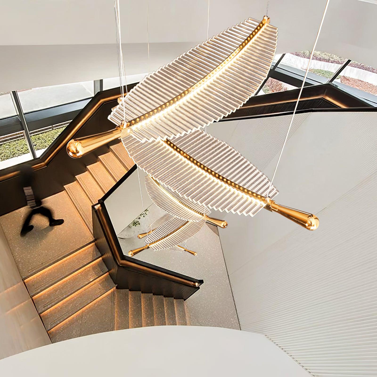 Leaf LED Chandelier - Blowlighting