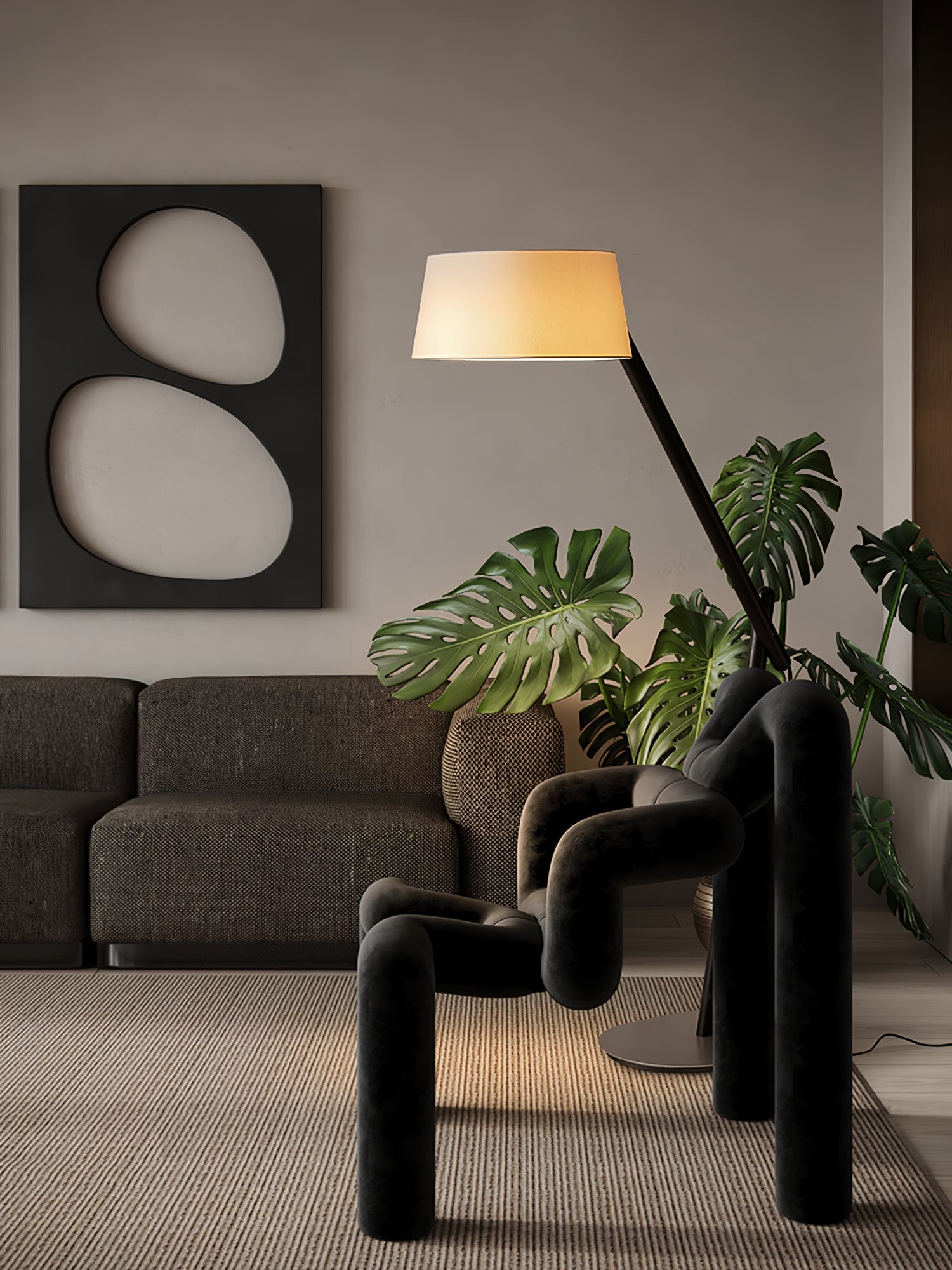 Lean Pivot Floor Lamp - Blowlighting