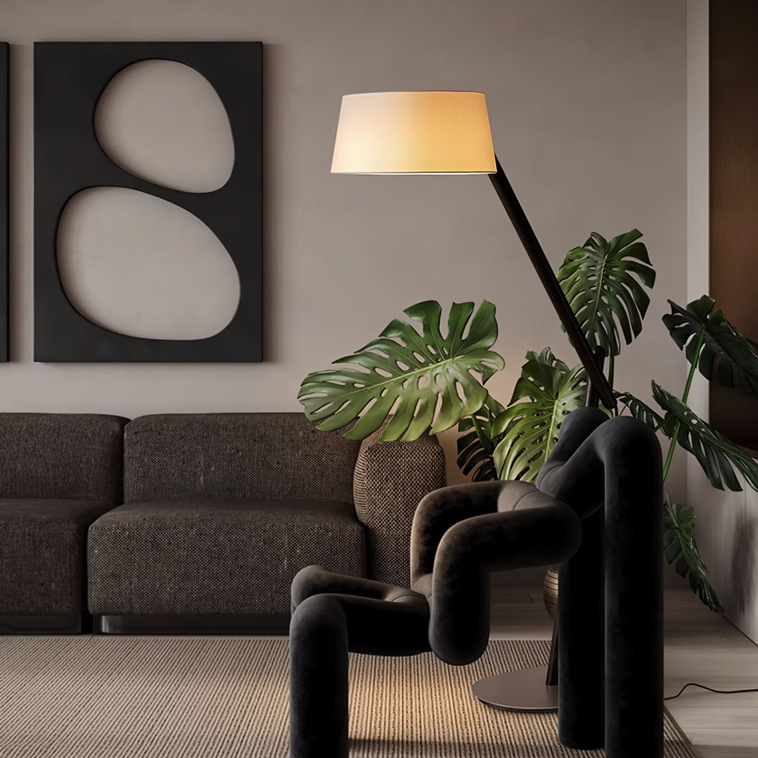 Lean Pivot Floor Lamp - Blowlighting