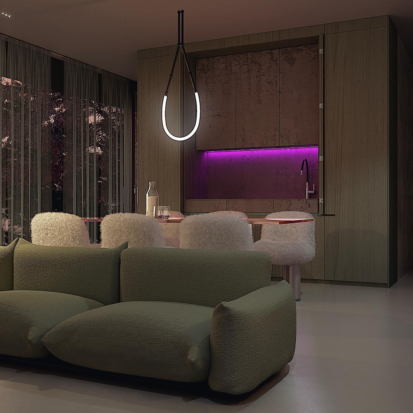 Leda Chandelier - Blowlighting