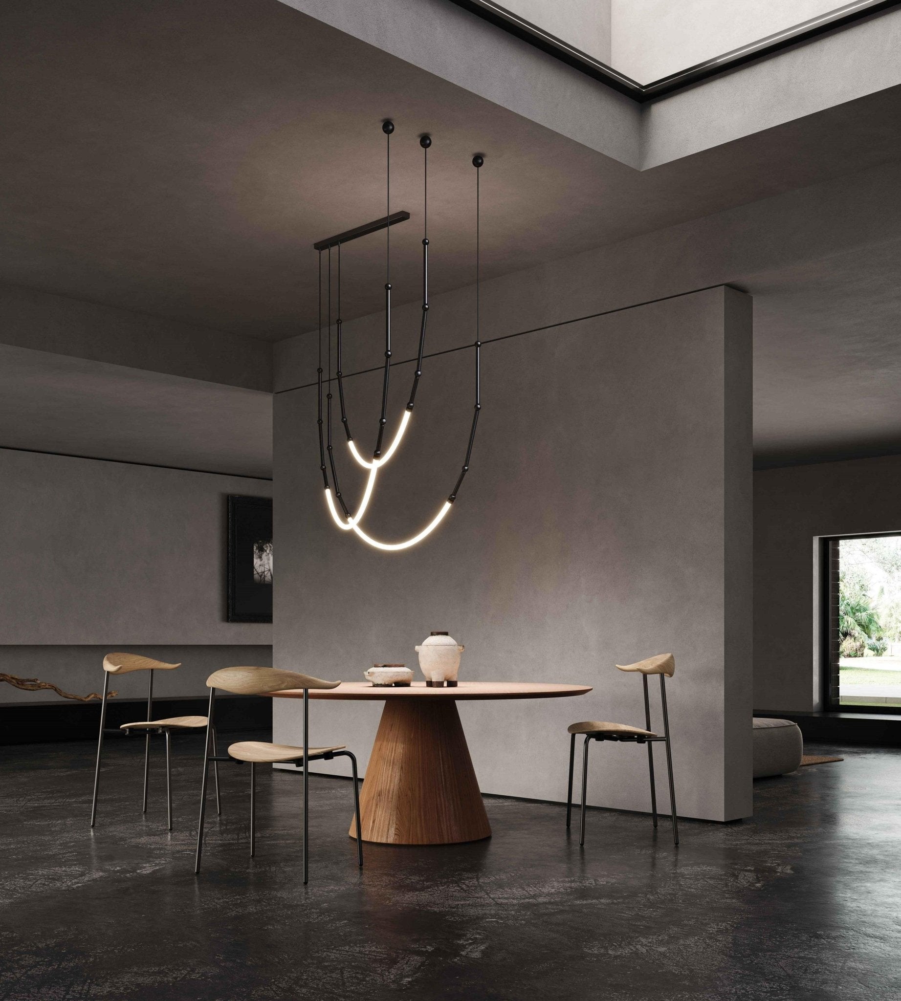 Leda Chandelier - Blowlighting