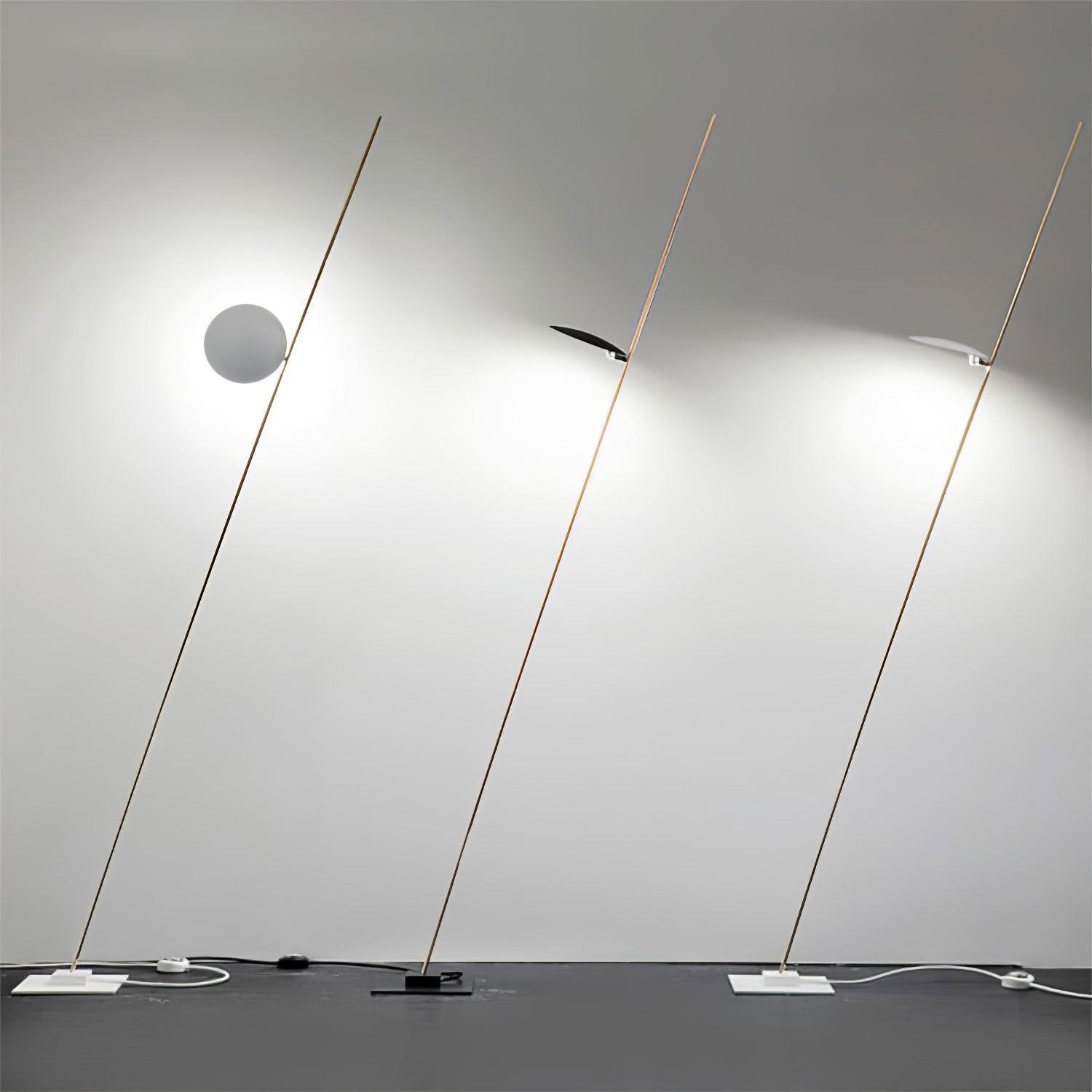Axial Ray Sculptural Floor Lamp - Blowlighting