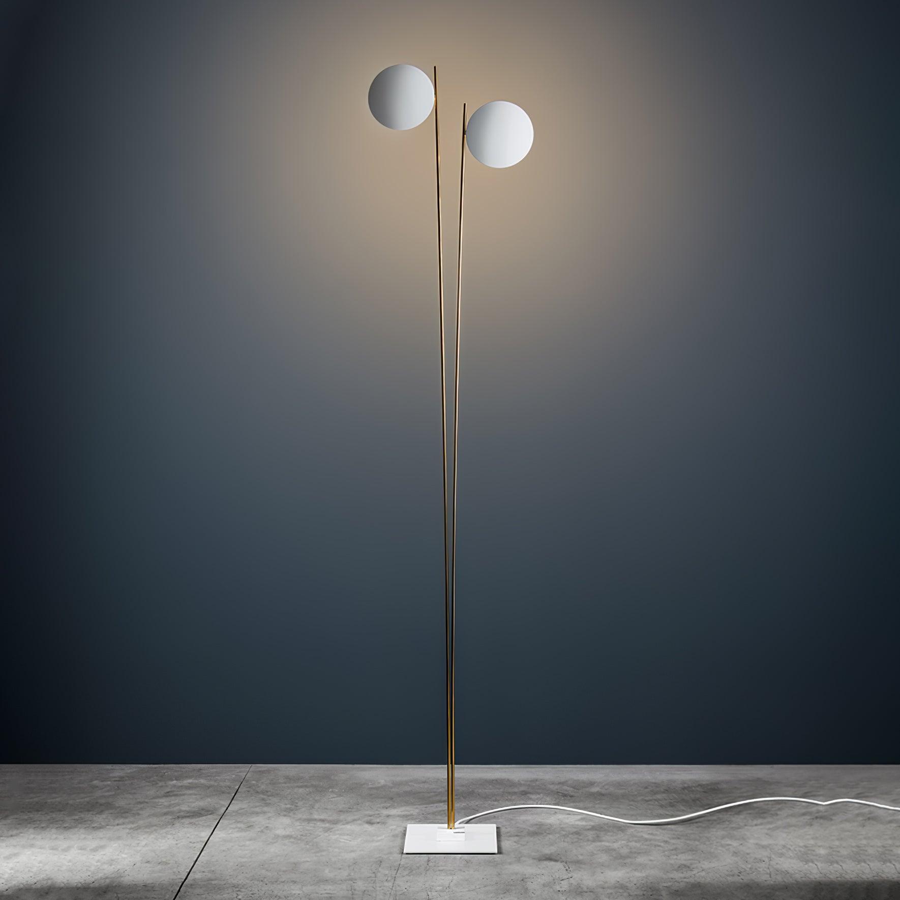 Axial Ray Sculptural Floor Lamp - Blowlighting