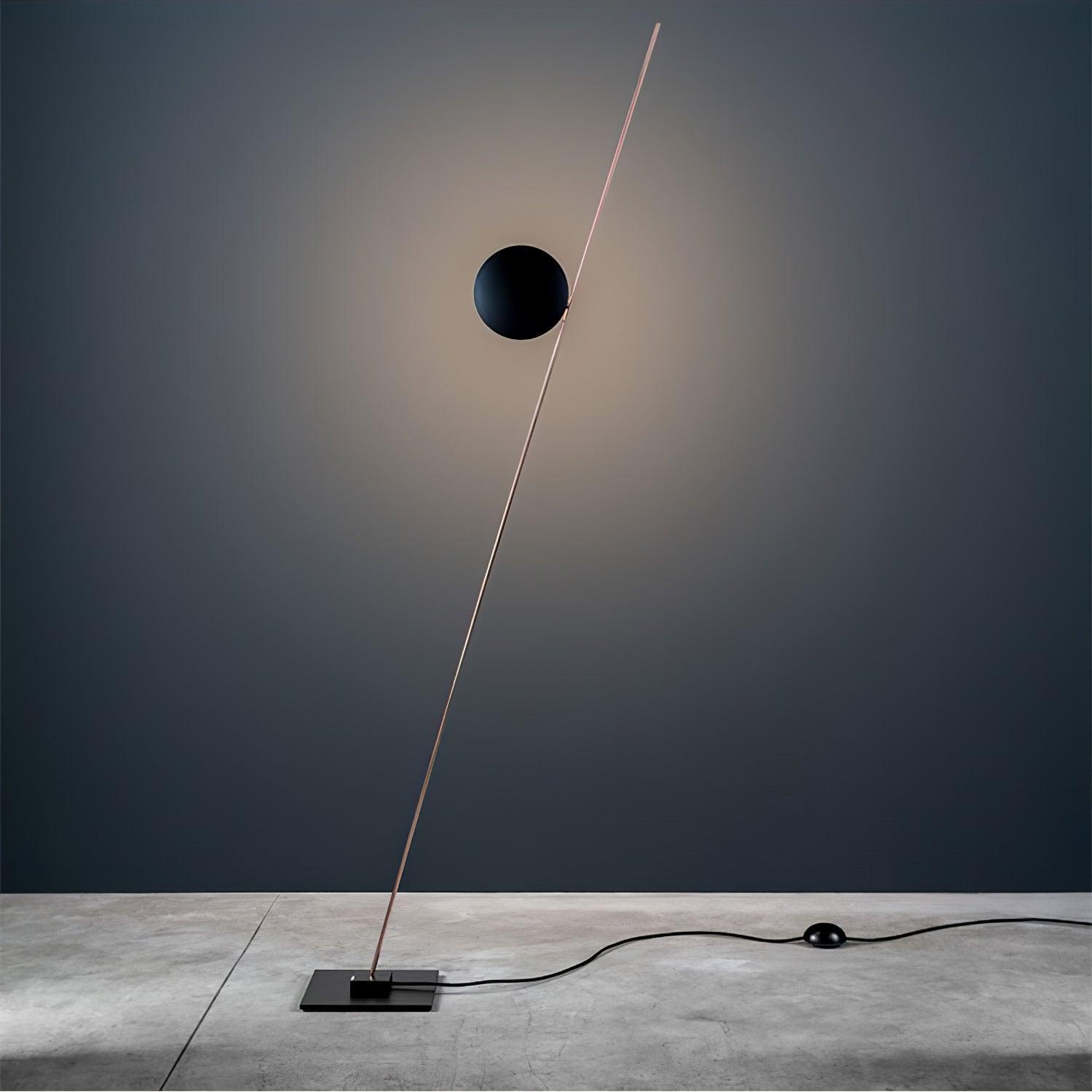Axial Ray Sculptural Floor Lamp - Blowlighting