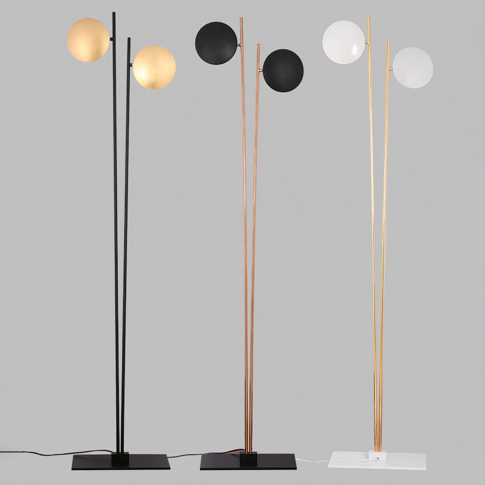 Axial Ray Sculptural Floor Lamp - Blowlighting