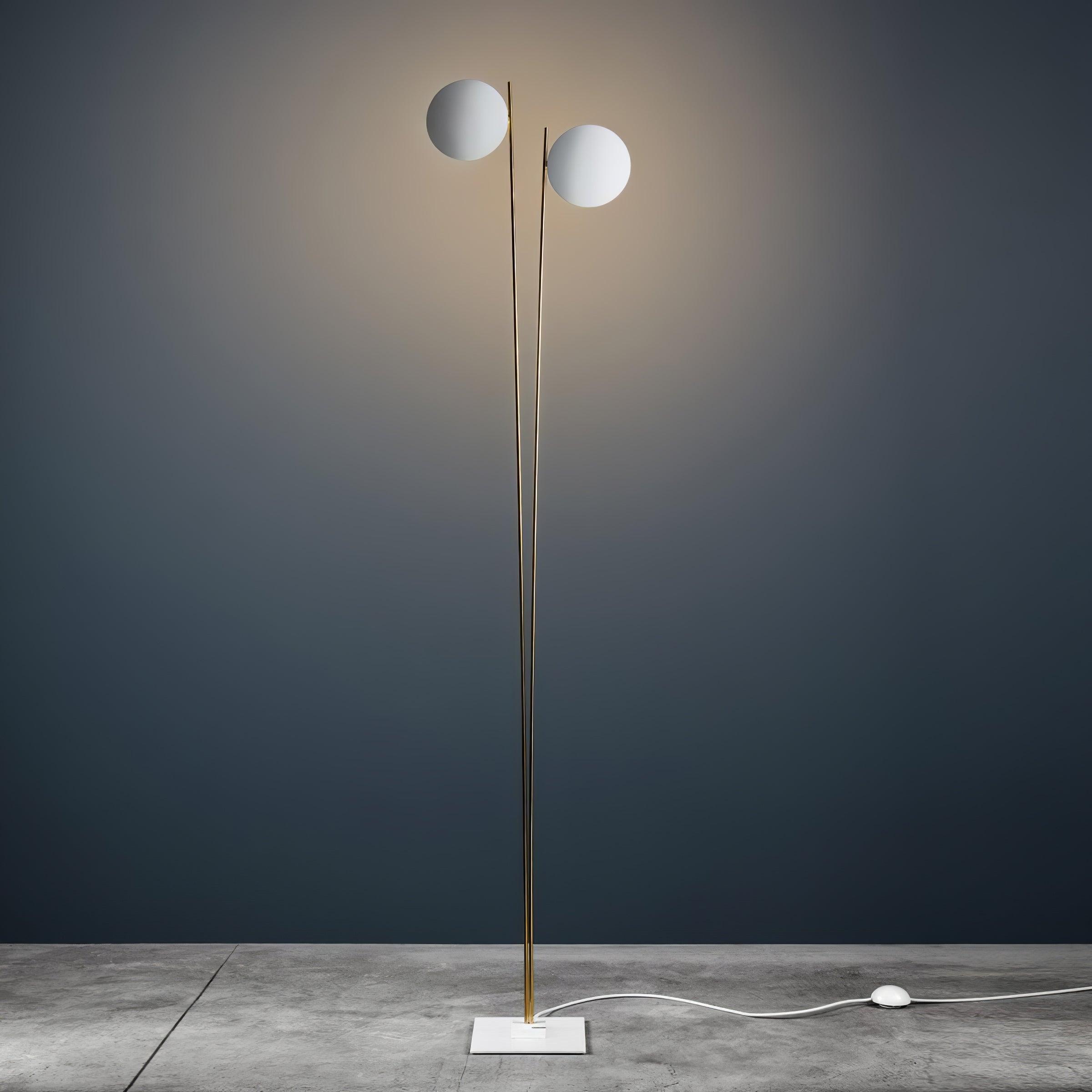 Axial Ray Sculptural Floor Lamp - Blowlighting
