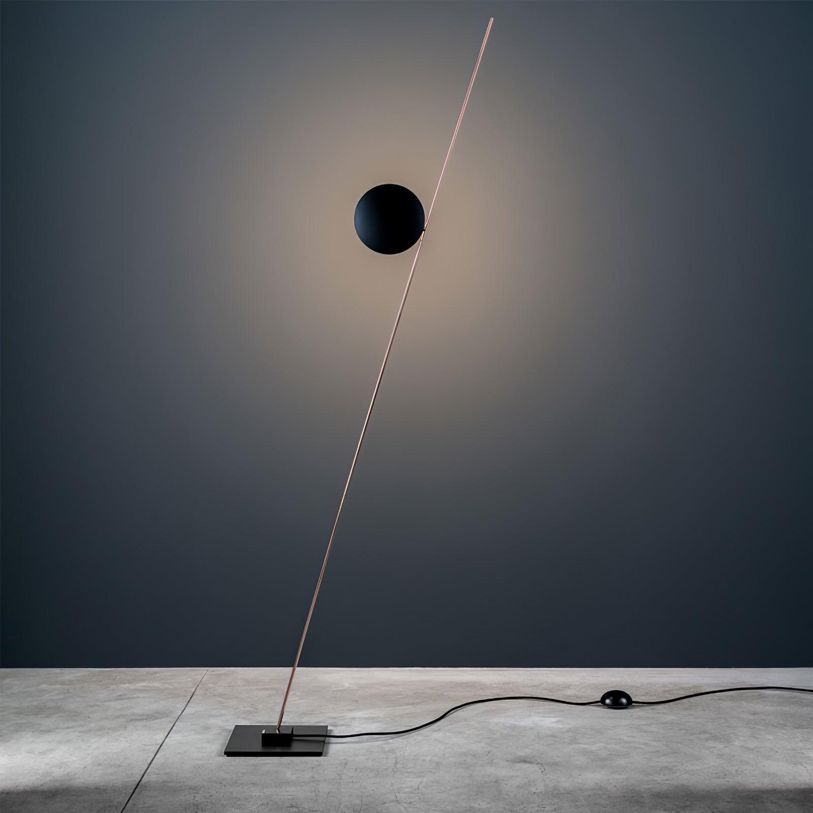 Axial Ray Sculptural Floor Lamp - Blowlighting