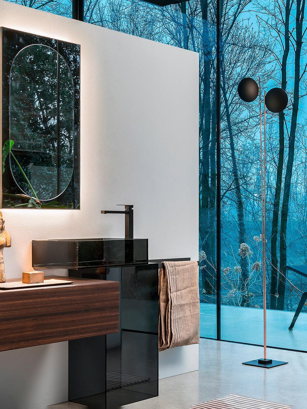 Axial Ray Sculptural Floor Lamp - Blowlighting