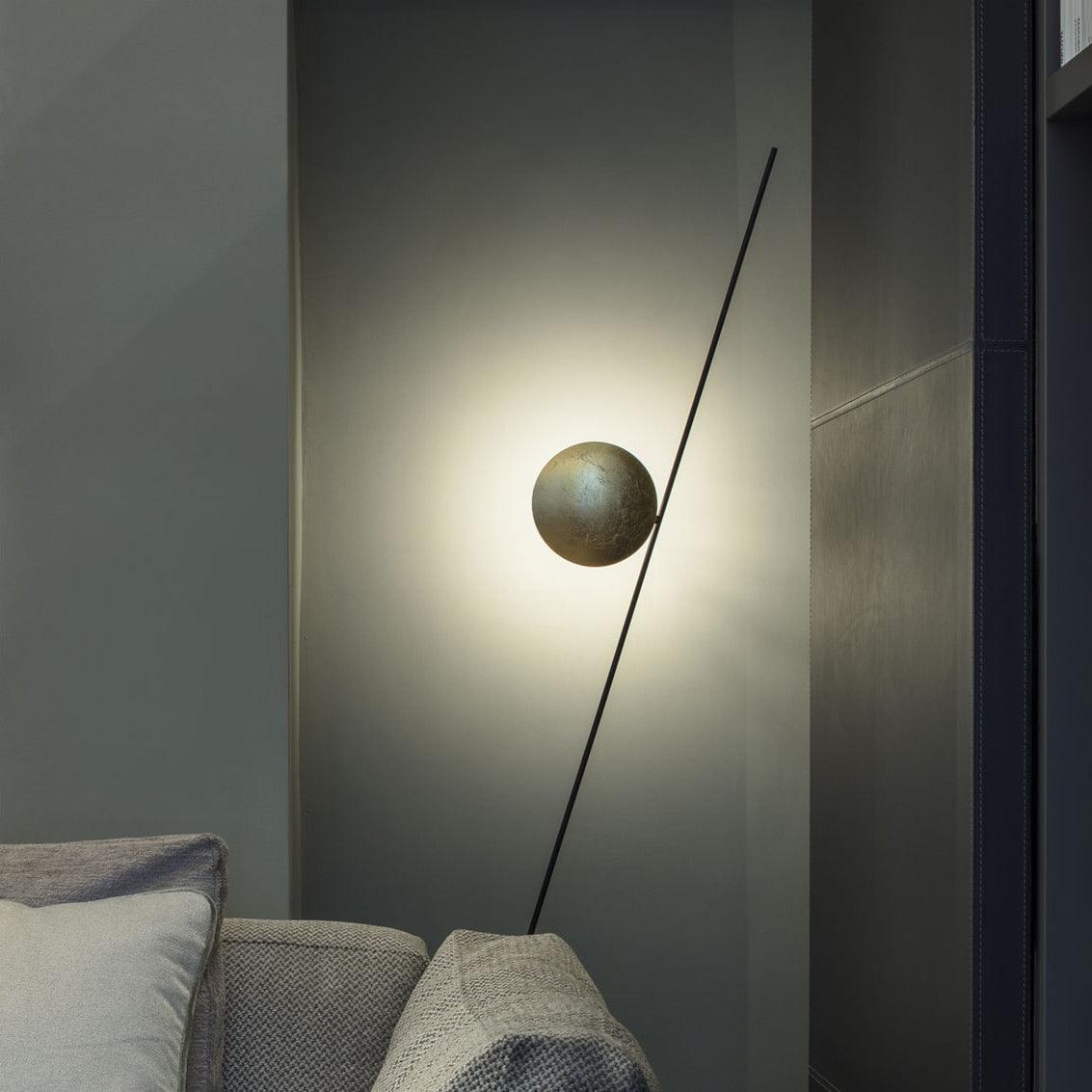 Axial Ray Sculptural Floor Lamp - Blowlighting