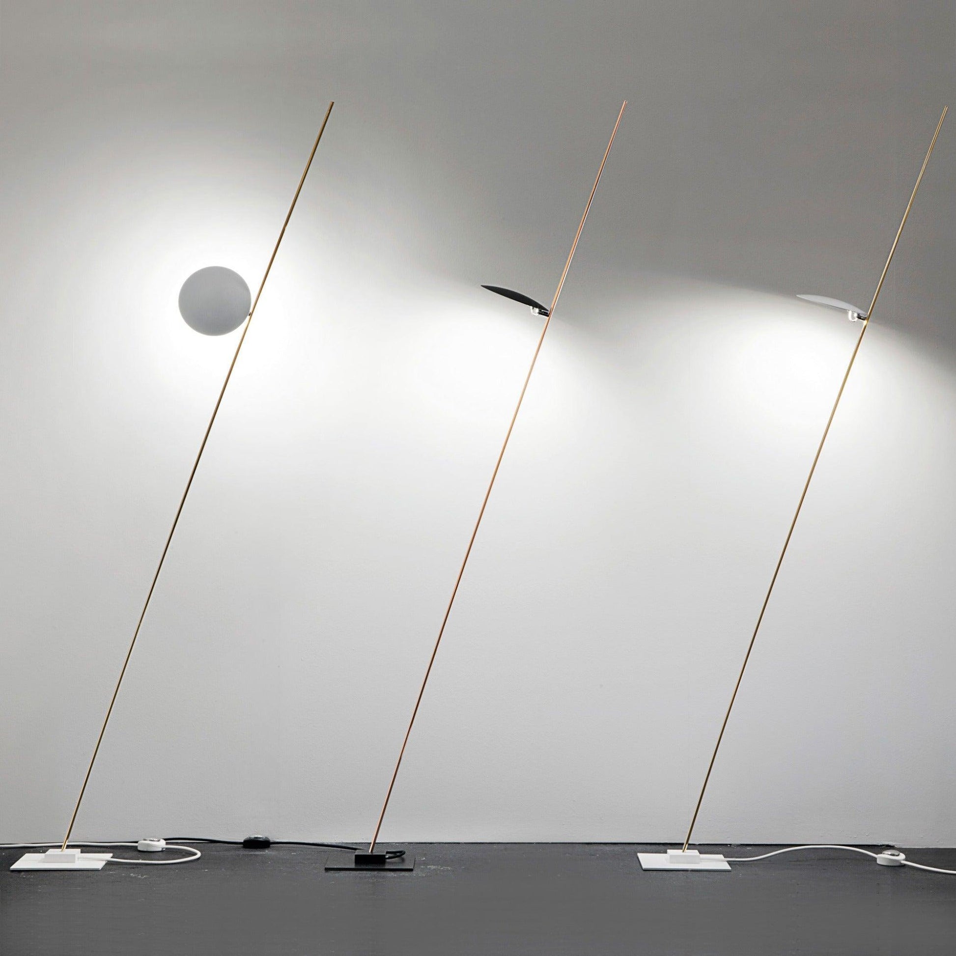 Axial Ray Sculptural Floor Lamp - Blowlighting