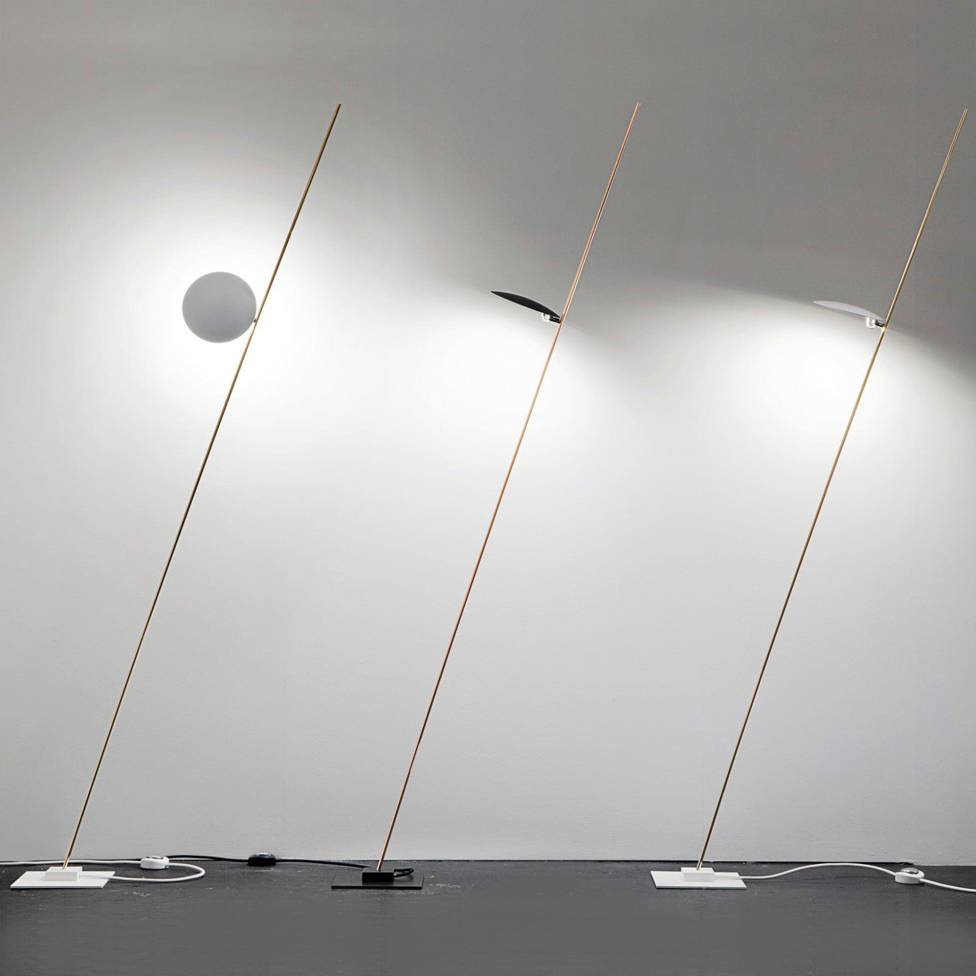 Axial Ray Sculptural Floor Lamp - Blowlighting