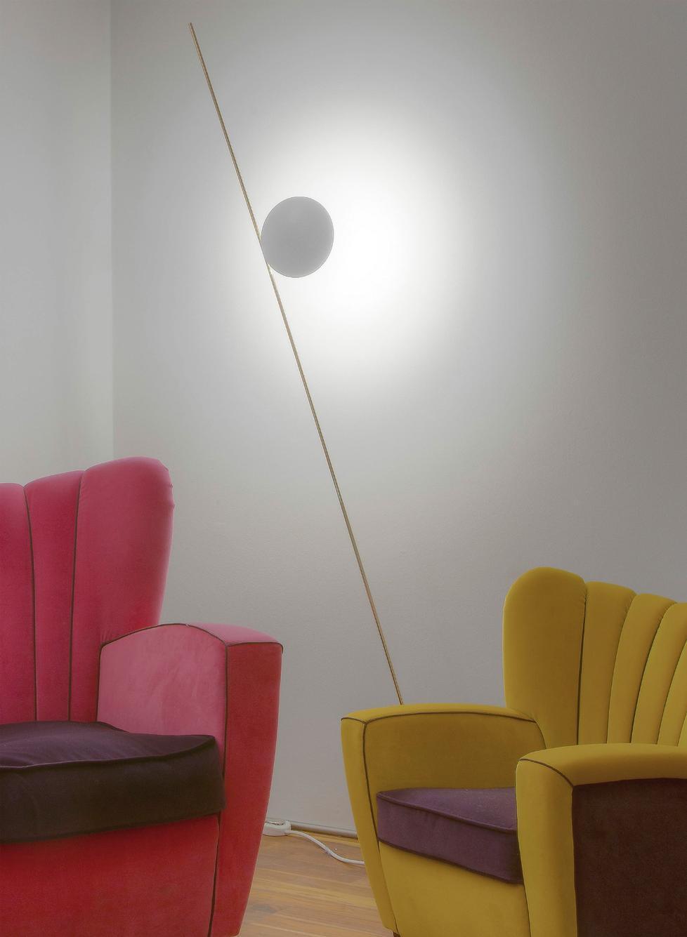 Axial Ray Sculptural Floor Lamp - Blowlighting