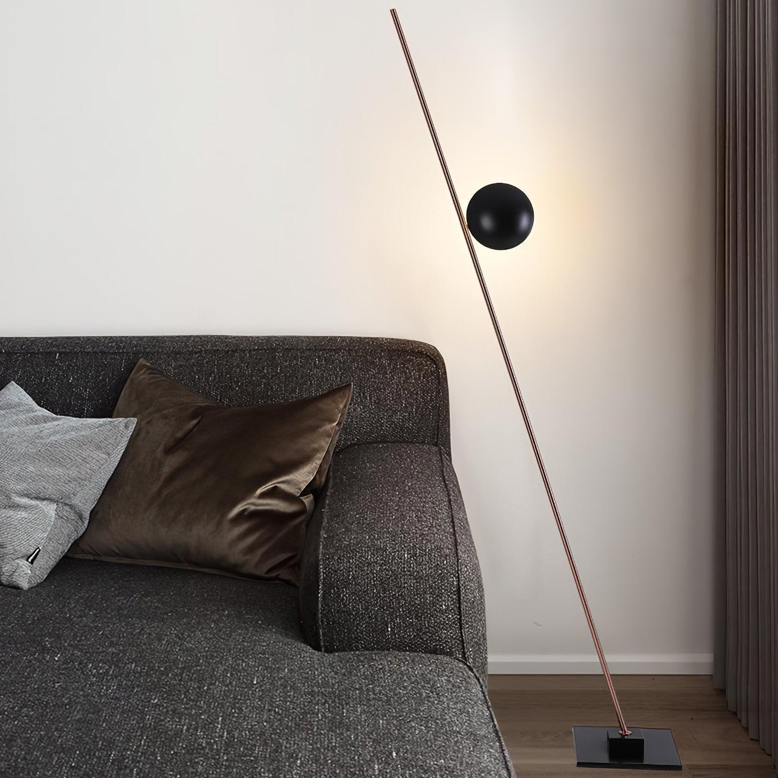 Axial Ray Sculptural Floor Lamp - Blowlighting
