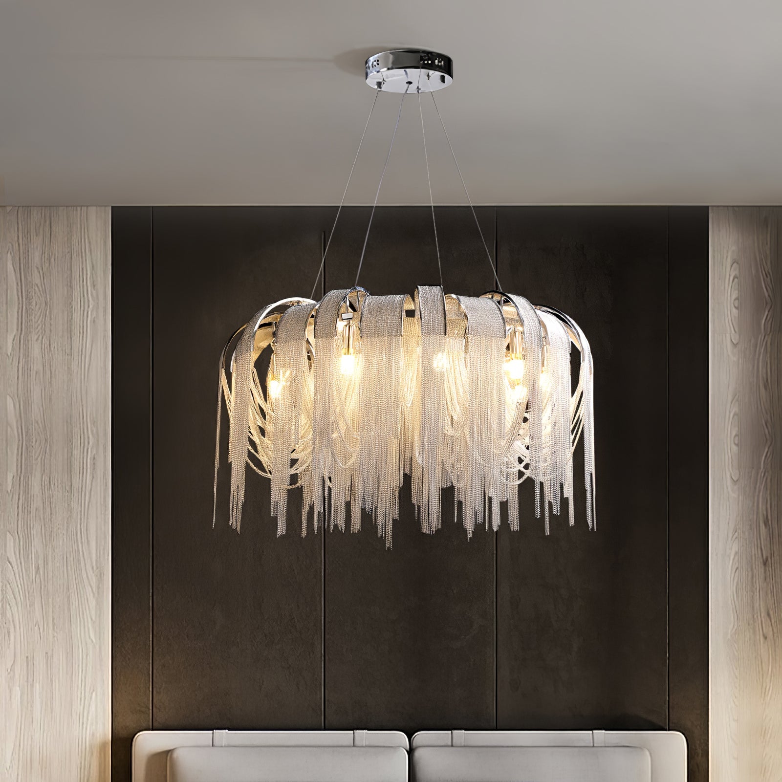 Length Chains Chandelier - Blowlighting