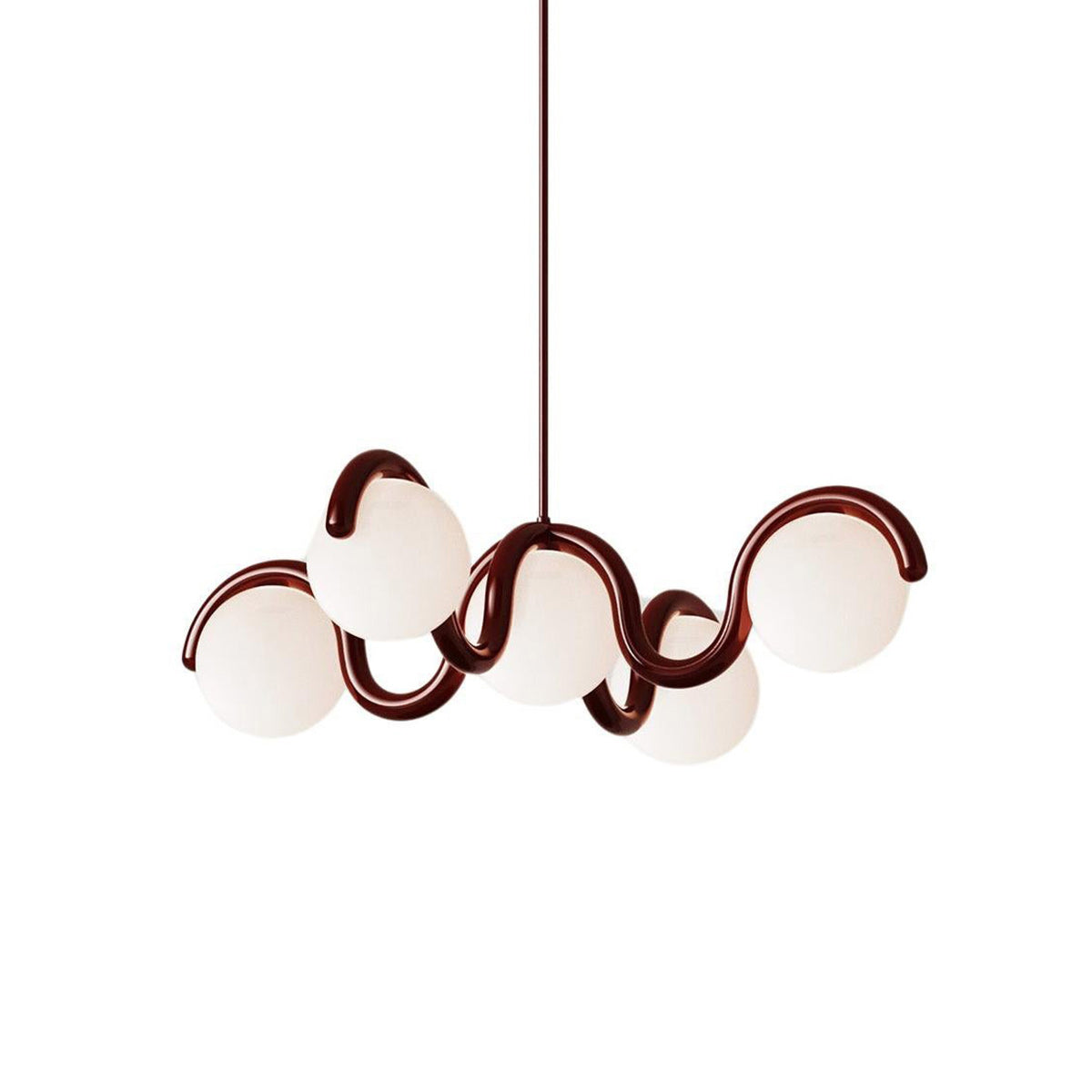 Lenox Clarke Contemporary Art Glass Chandelier