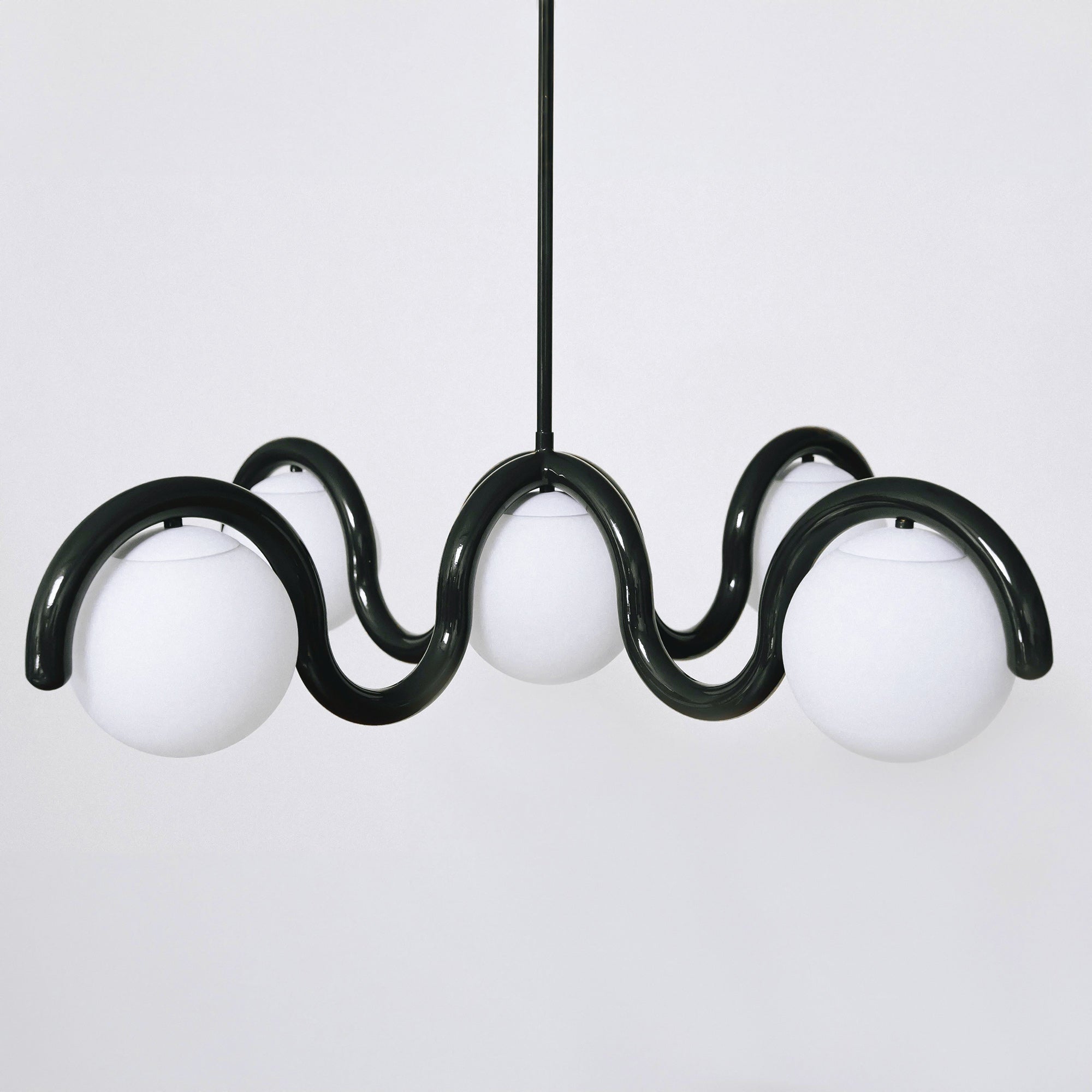 Lenox Clarke Contemporary Art Glass Chandelier