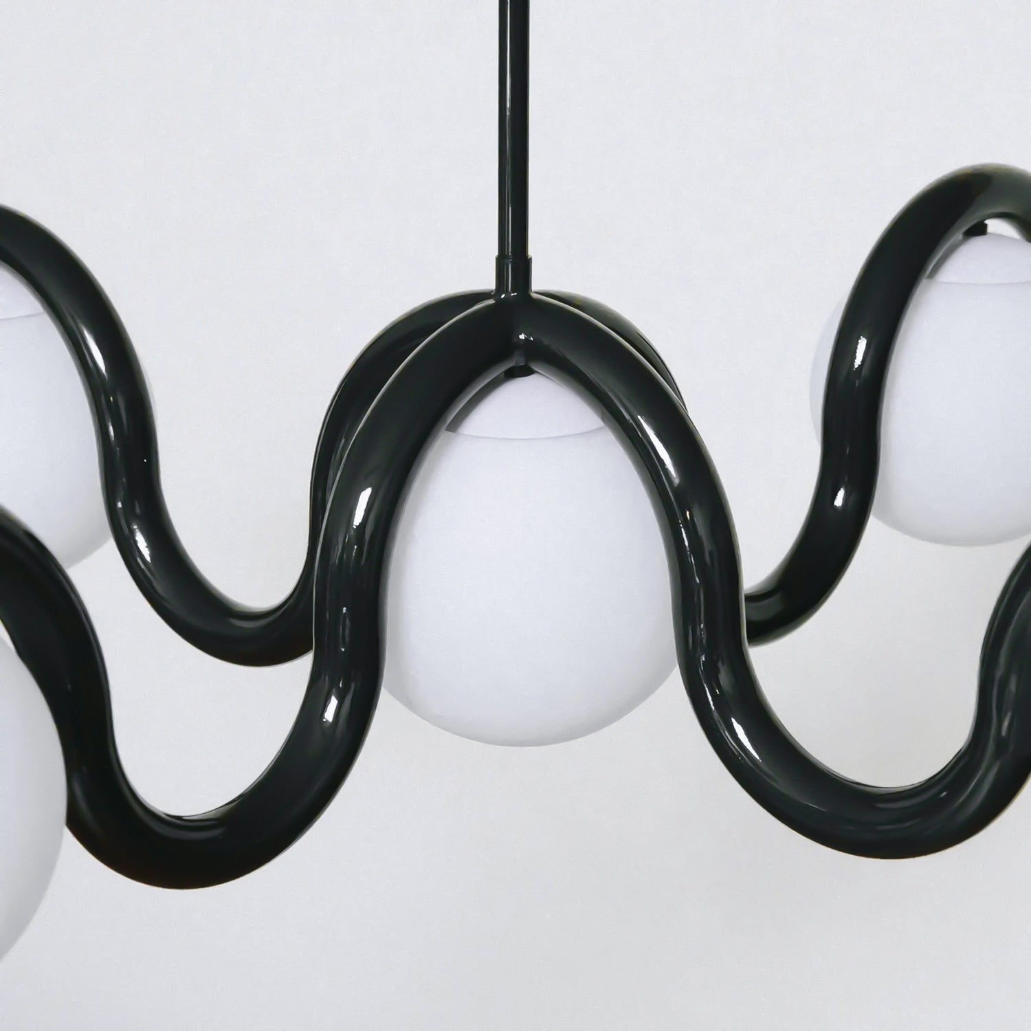 Lenox Clarke Contemporary Art Glass Chandelier