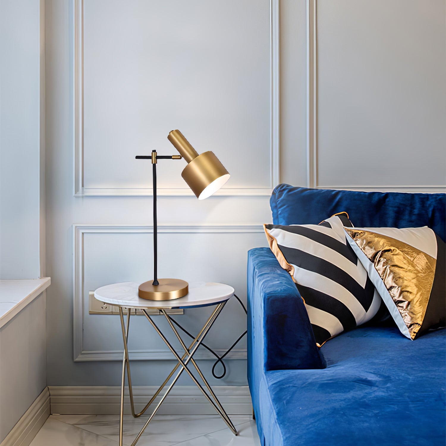 David Modern Metal Table Lamp - Blowlighting