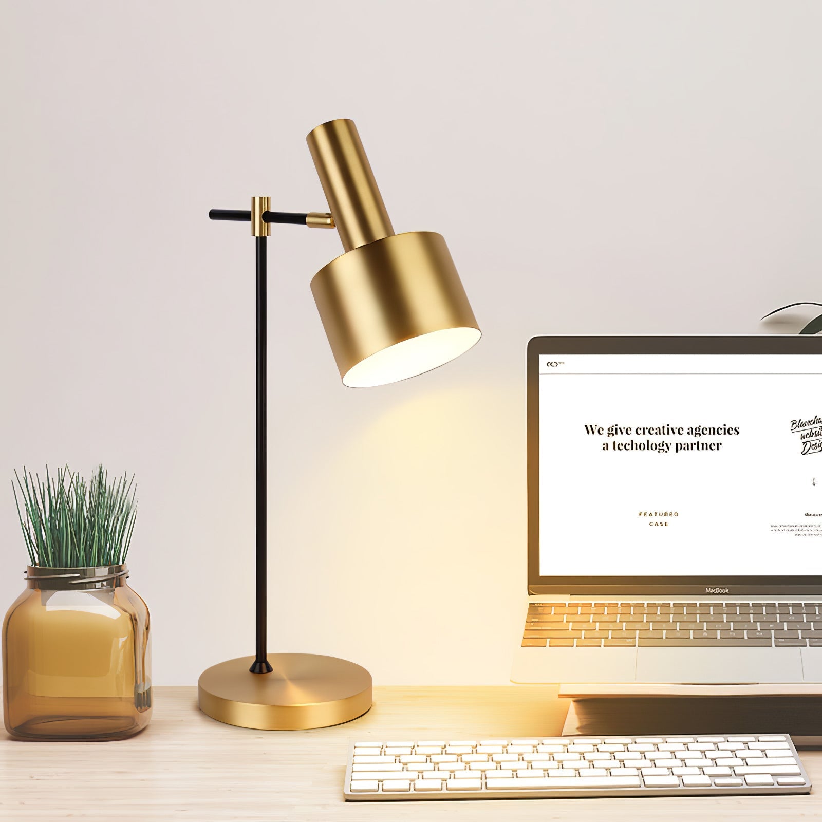 David Modern Metal Table Lamp - Blowlighting