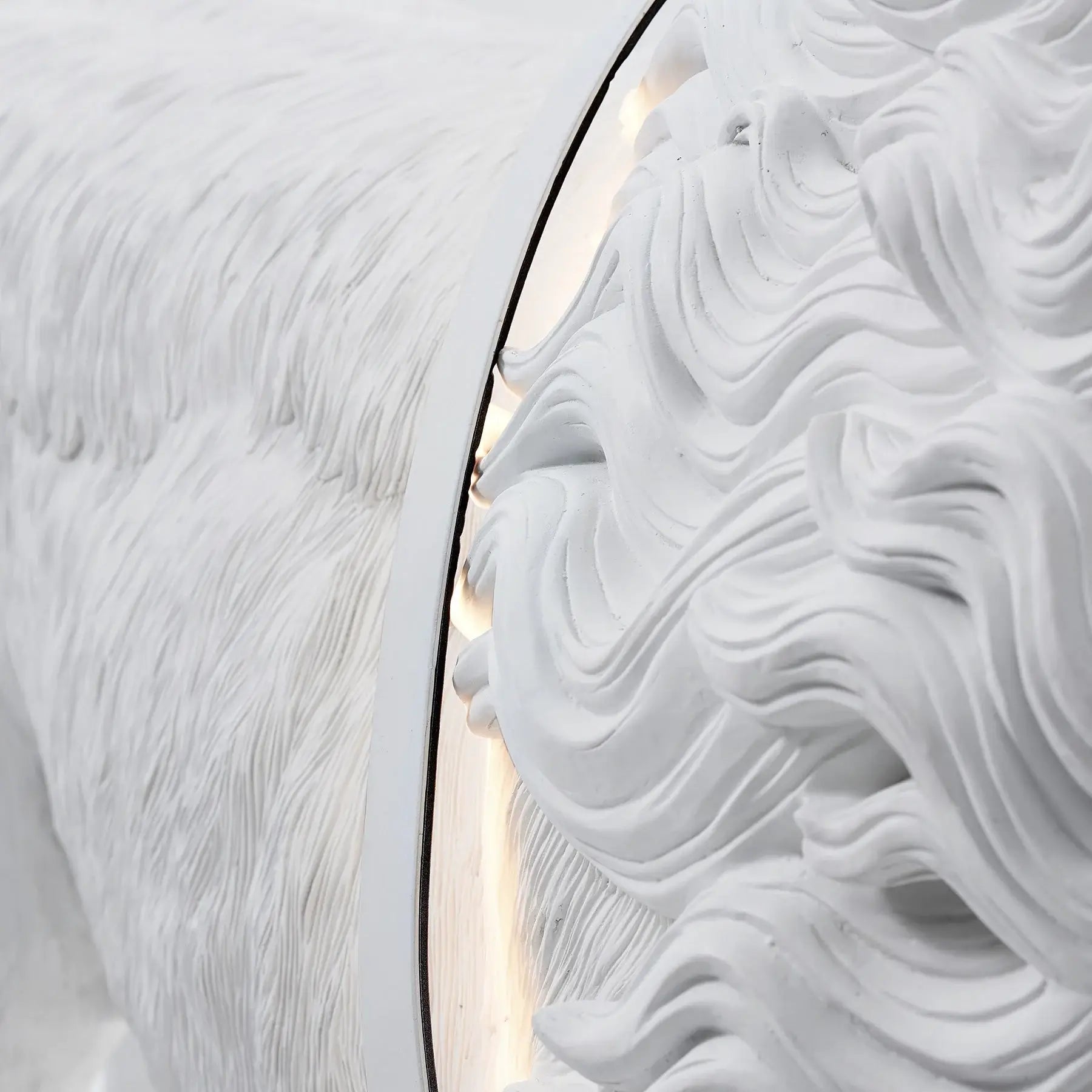 Ivsorila Lion Sculpture Floor Lamp - Blowlighting