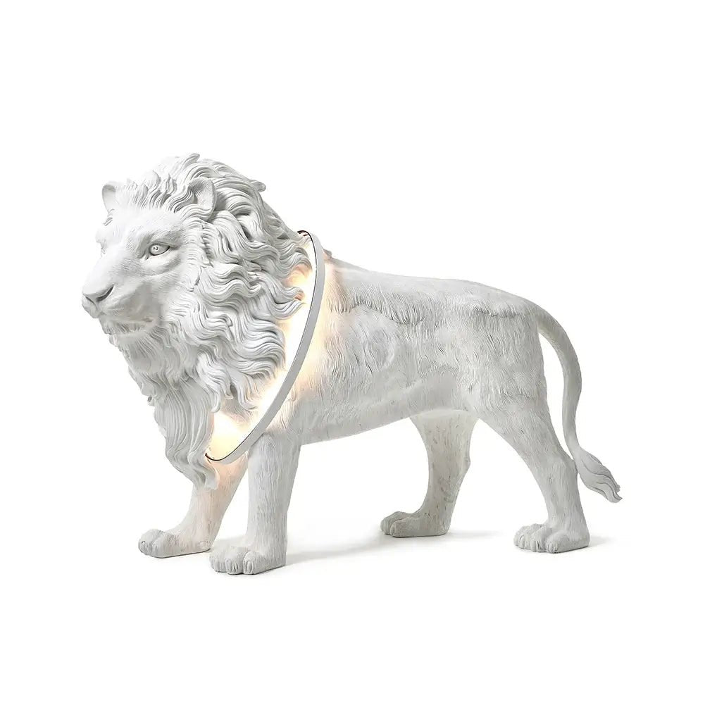 Ivsorila Lion Sculpture Floor Lamp - Blowlighting