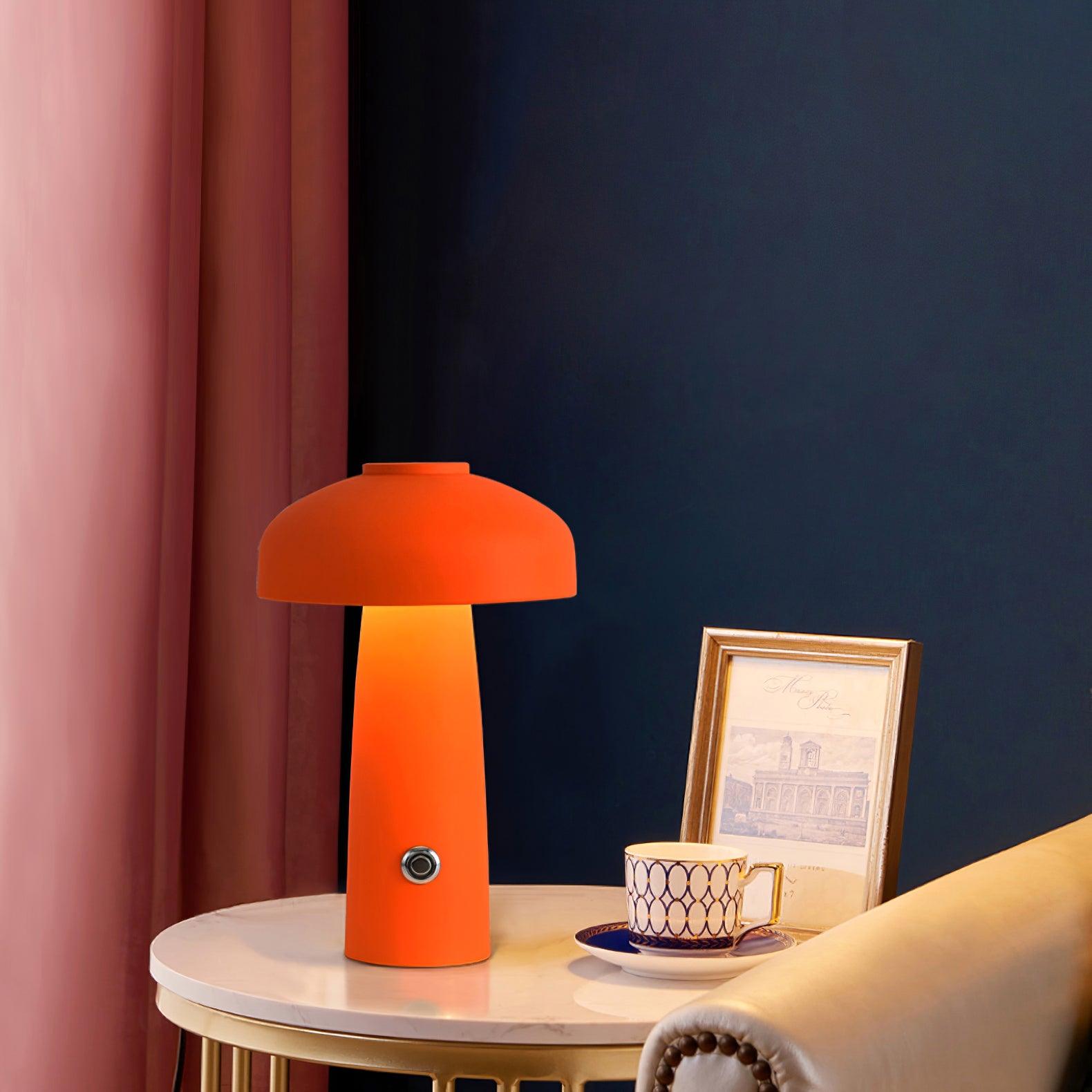 Leon Mushroom Built-in Battery Table Lamp - Blowlighting