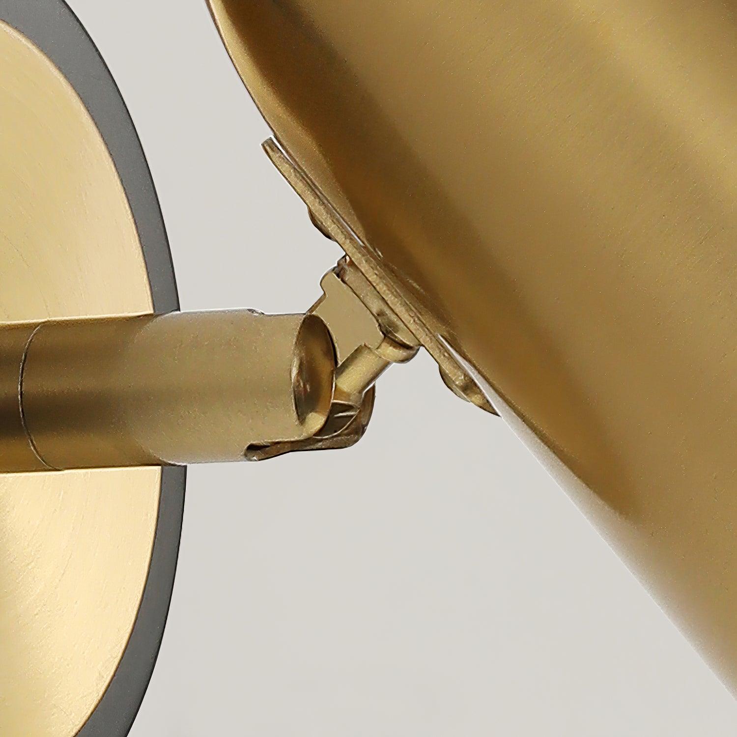 Leonardo Gold Wall Lamp - Blowlighting