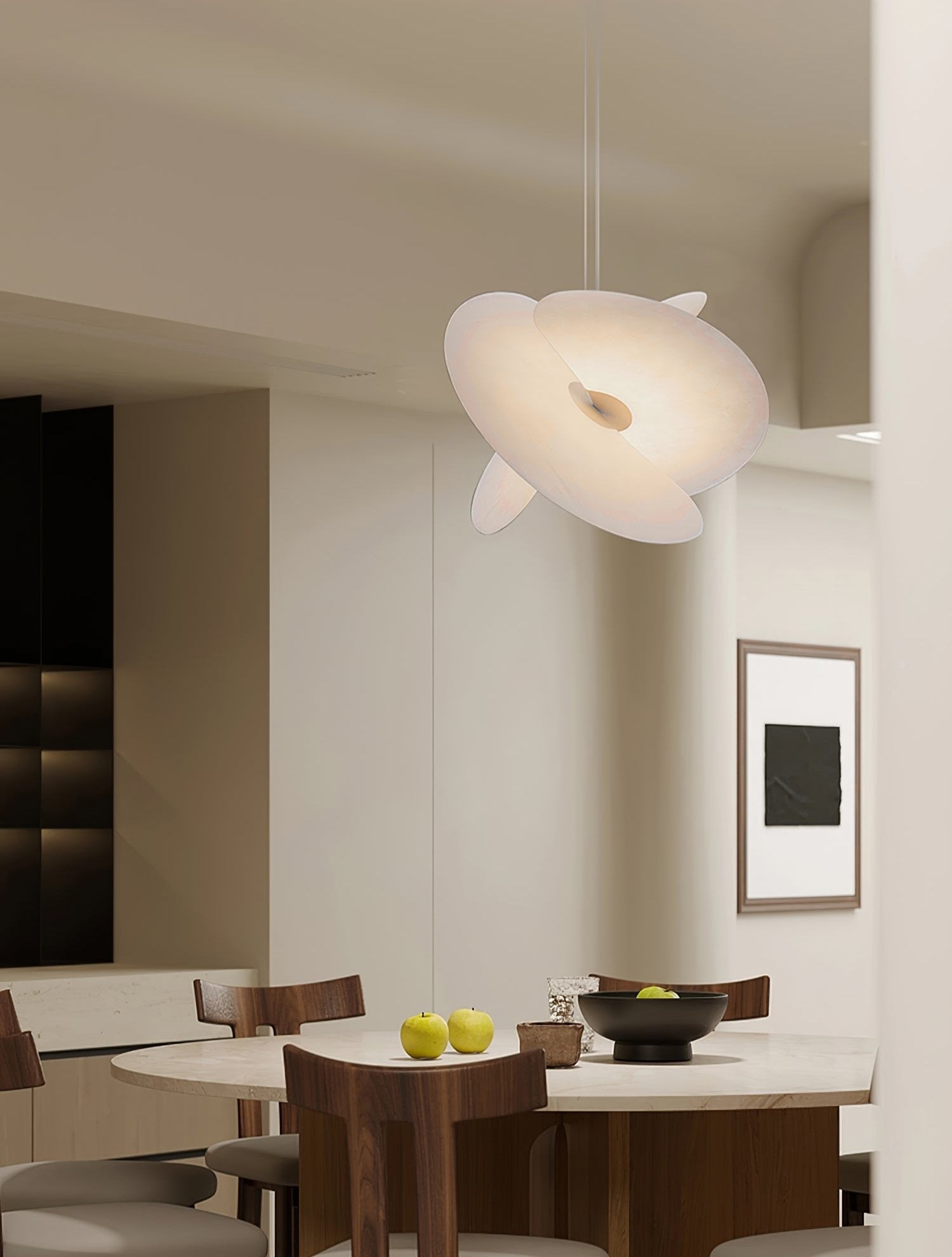Whirl Modern Fabric Pendant Lamp - Blowlighting