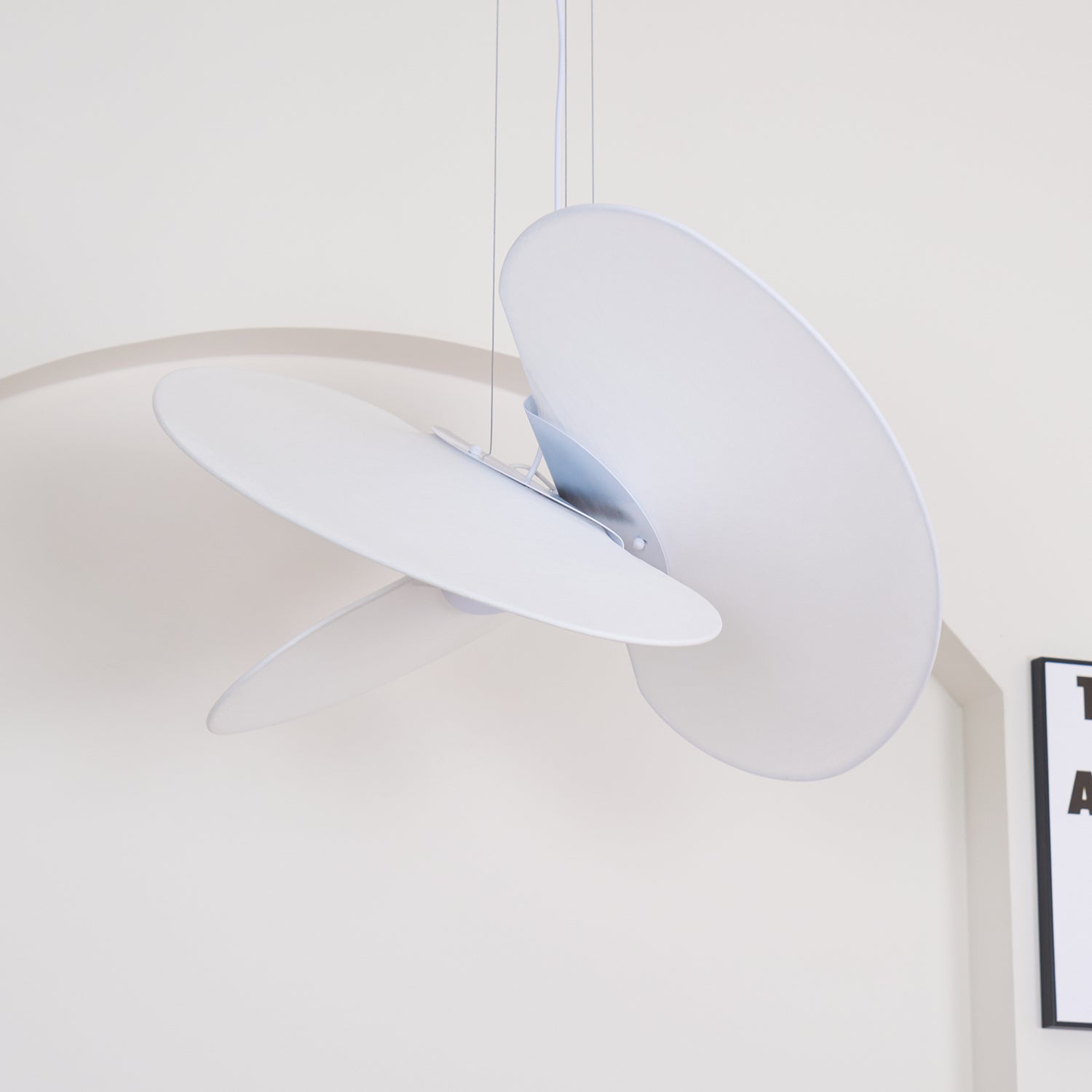 Whirl Modern Fabric Pendant Lamp - Blowlighting