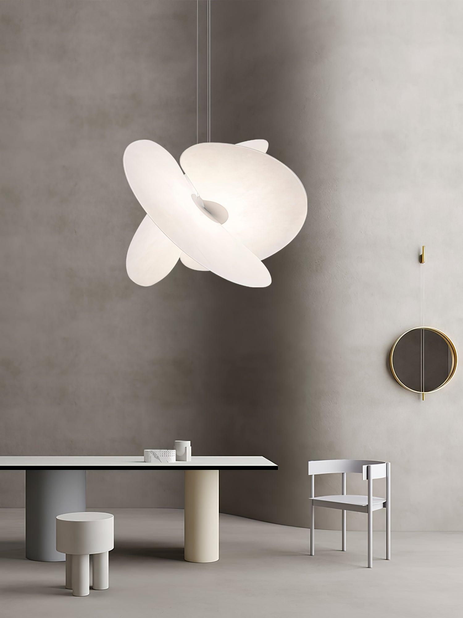 Whirl Modern Fabric Pendant Lamp - Blowlighting