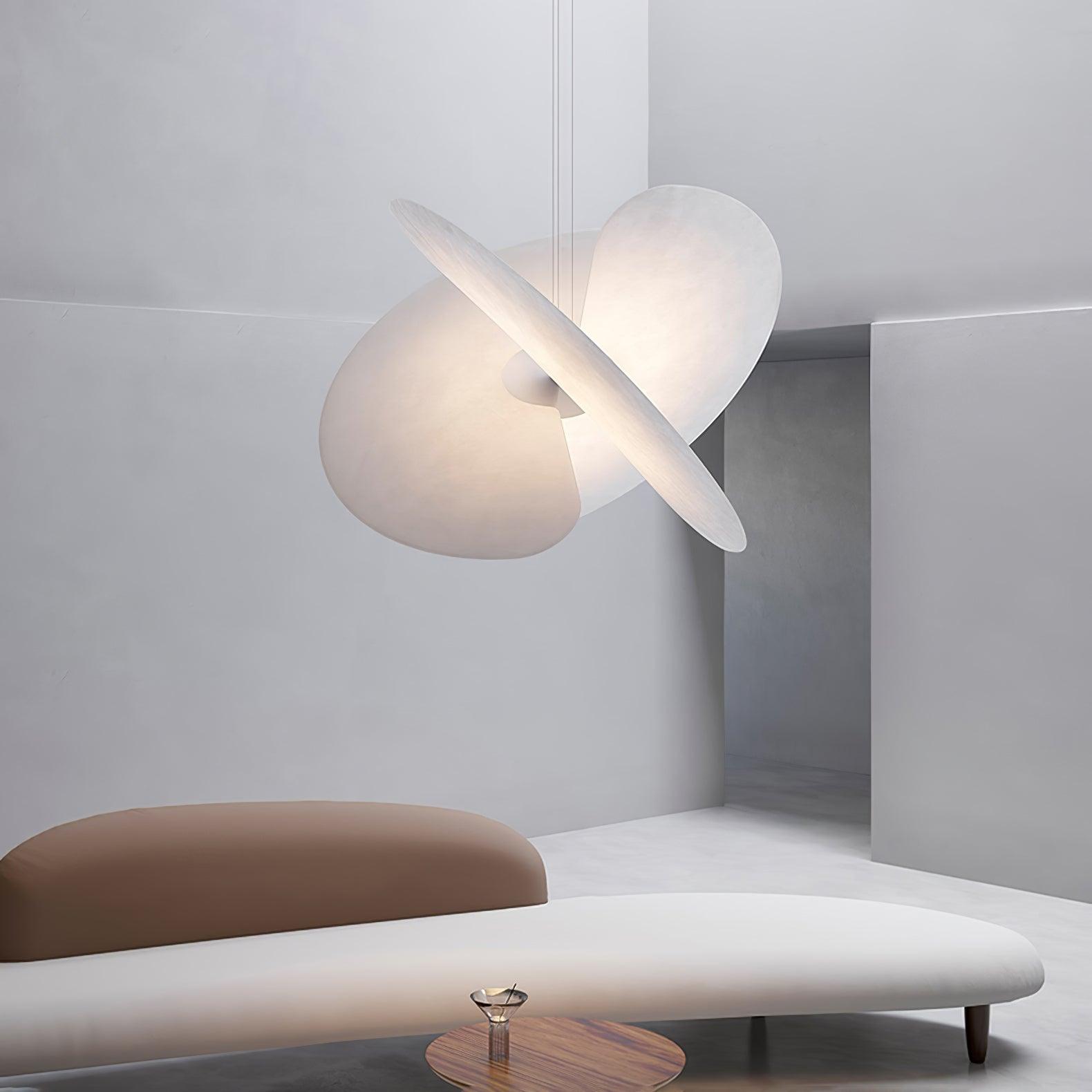 Whirl Modern Fabric Pendant Lamp - Blowlighting